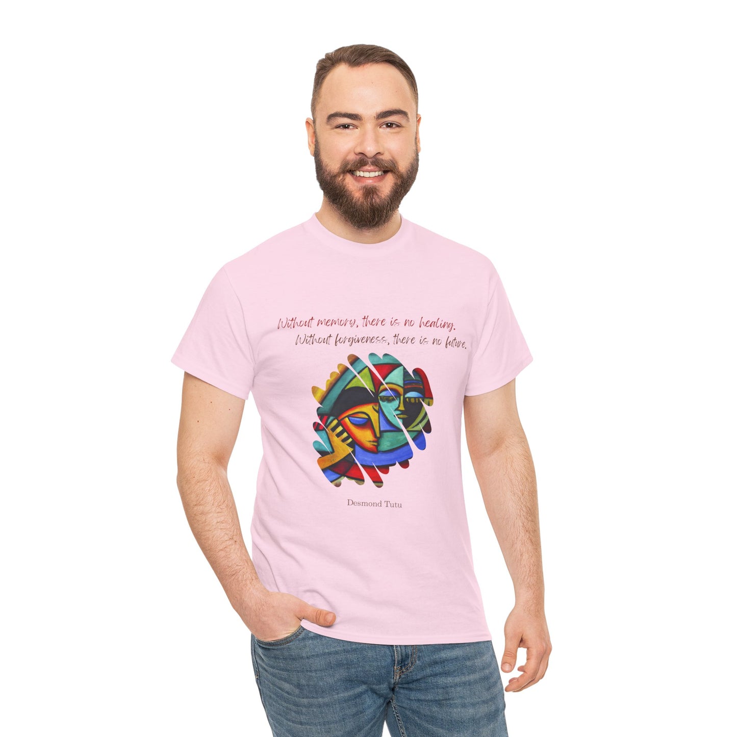 The Healing Journey T-Shirt: Remember to Forgive"Without memory... no forgiveness" Desmond Tutu