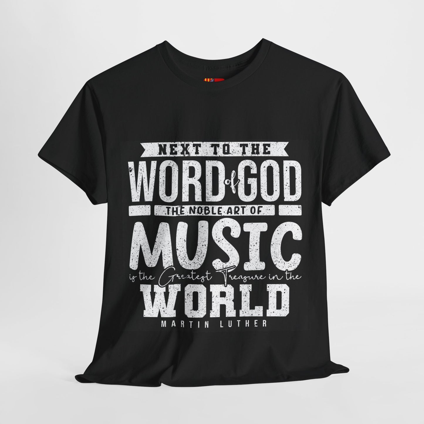 The Language Keeper T-Shirt: Next to the word of god the noble art of music