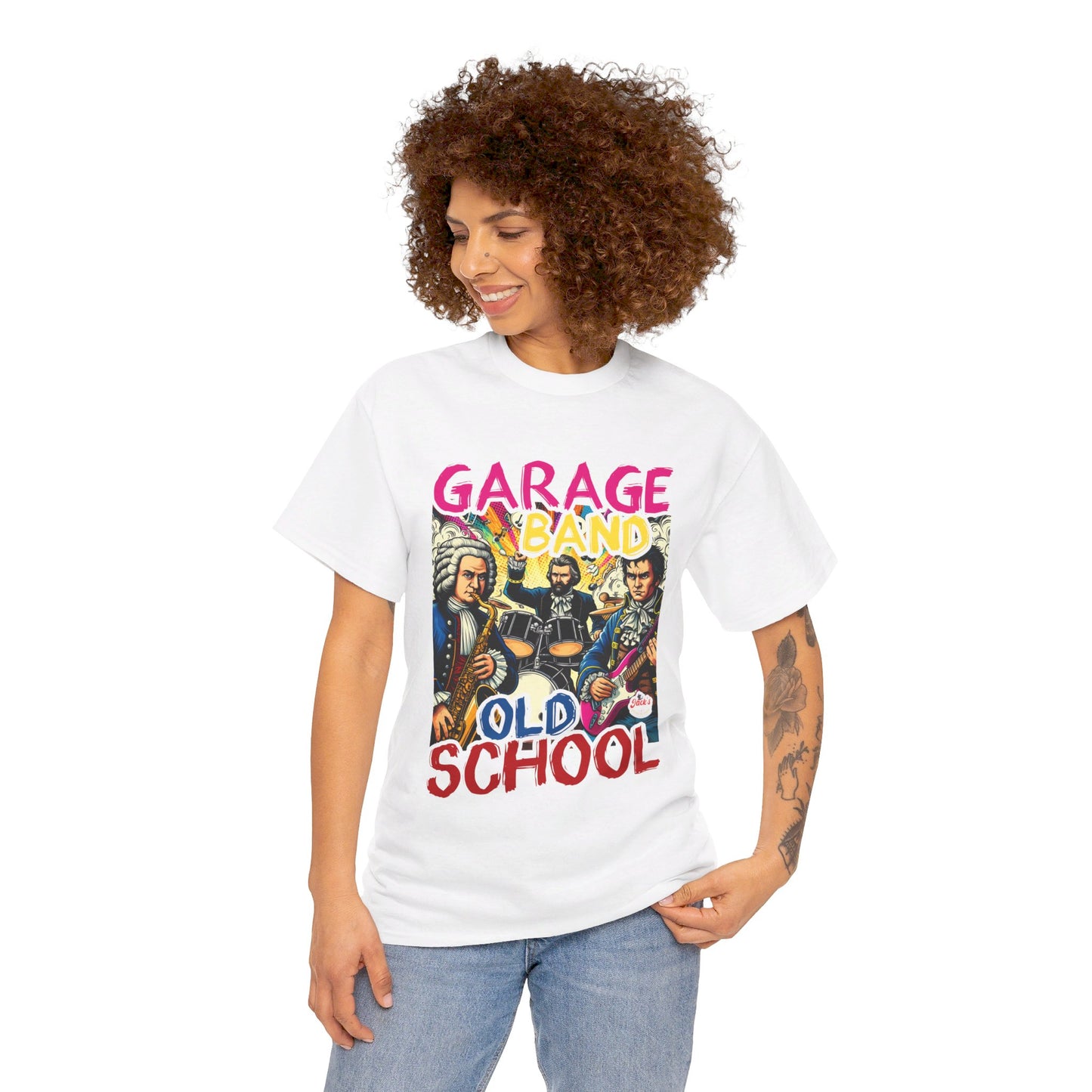 The Symphony of Life T-Shirt: Garage band old school Jack