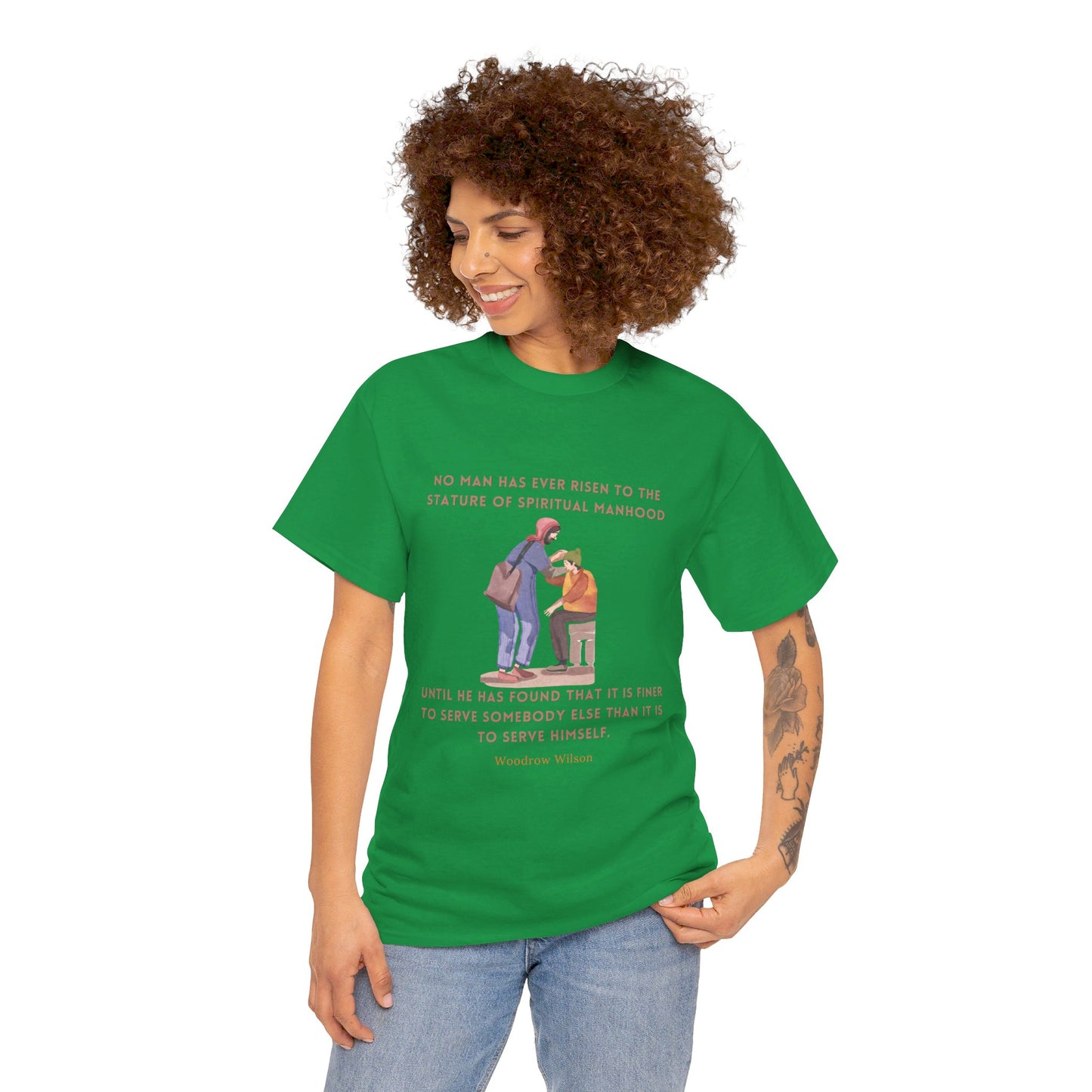 Serve with GreatnessSelflessness & Leadership T-shirt