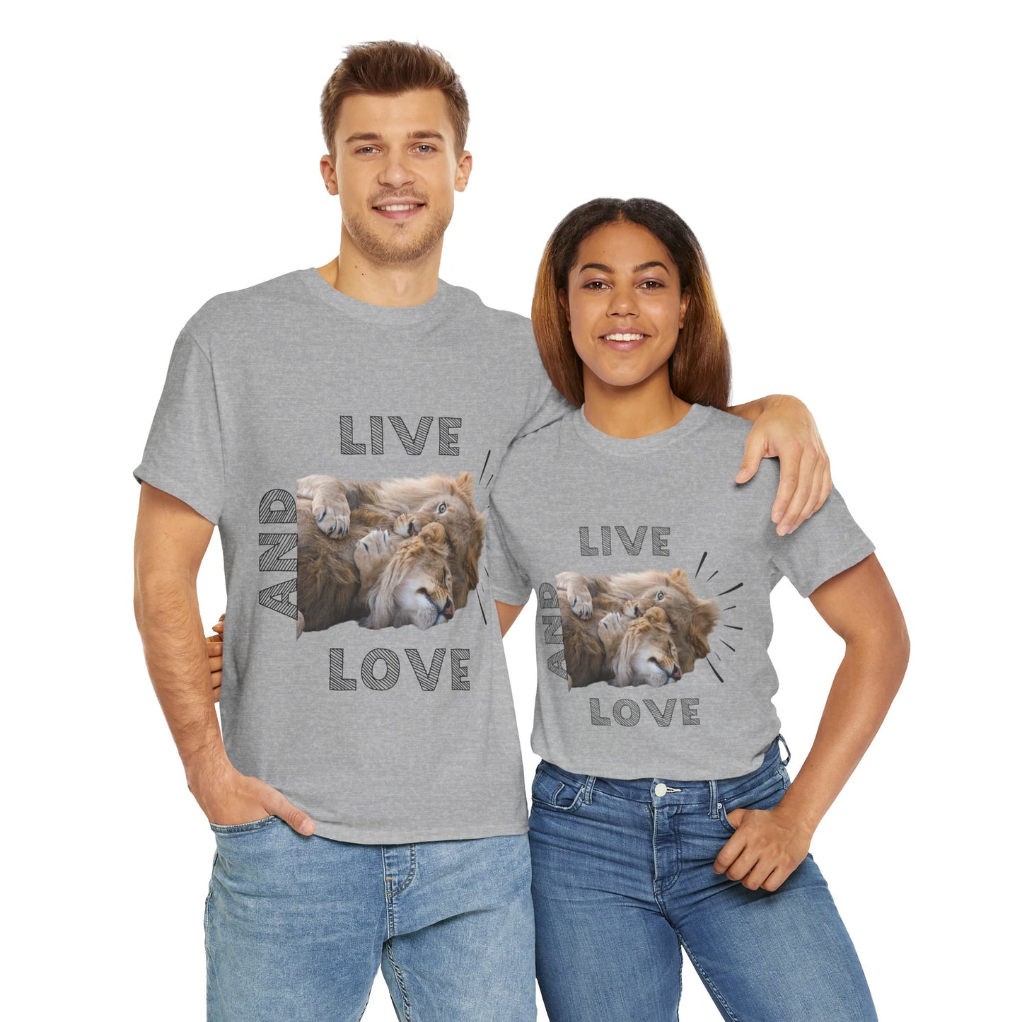 Live and Love: Simple Quote Tee Jack