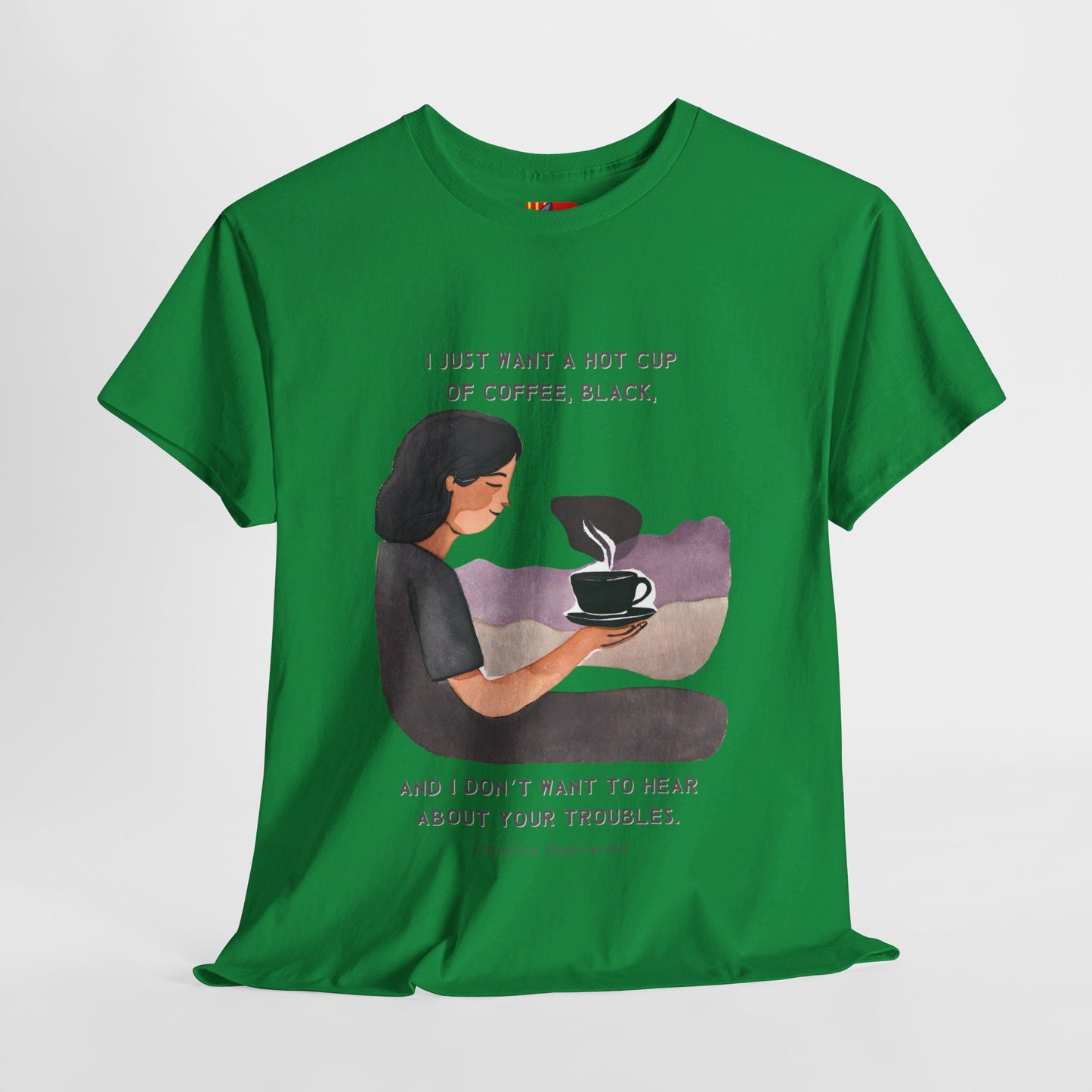 My Therapy Comes in a MugFunny Coffee Quotes T-shirt