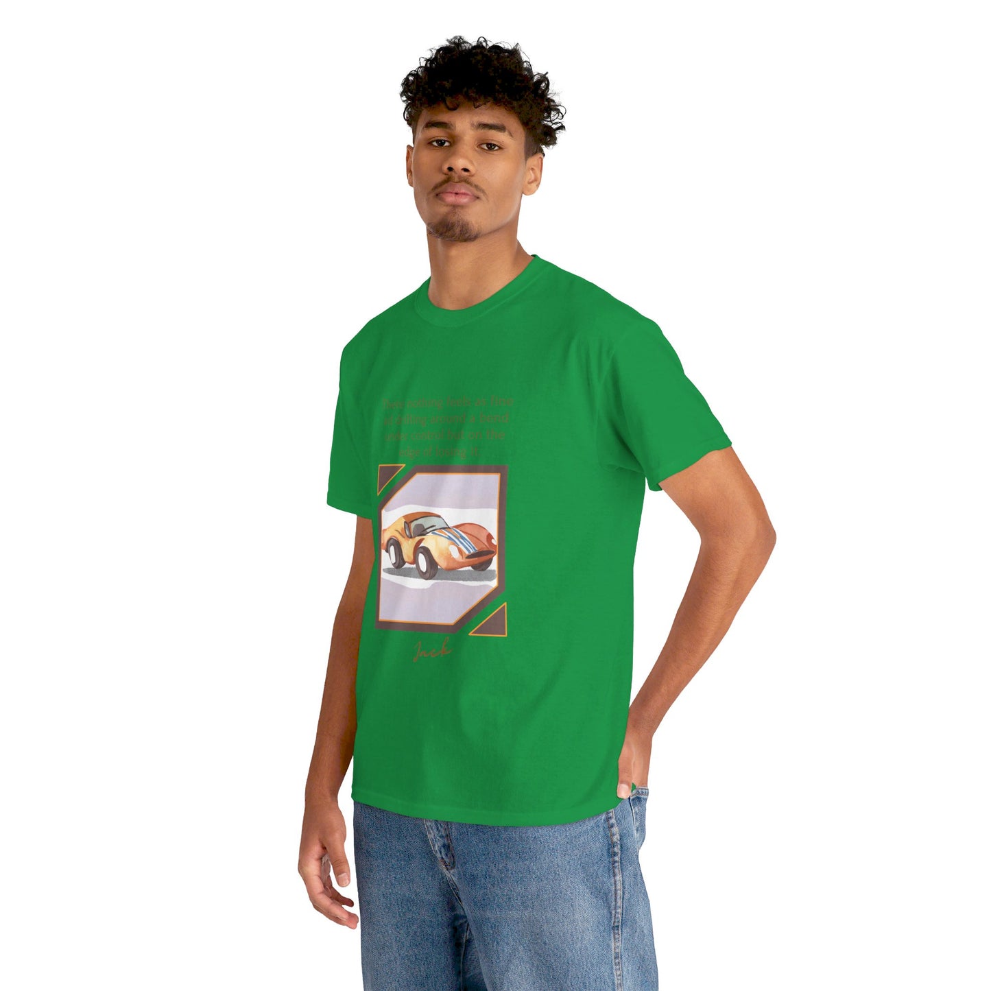 The Thrill Seeker T-Shirt: Live on the Edge "Drifting around a bend..." Jack