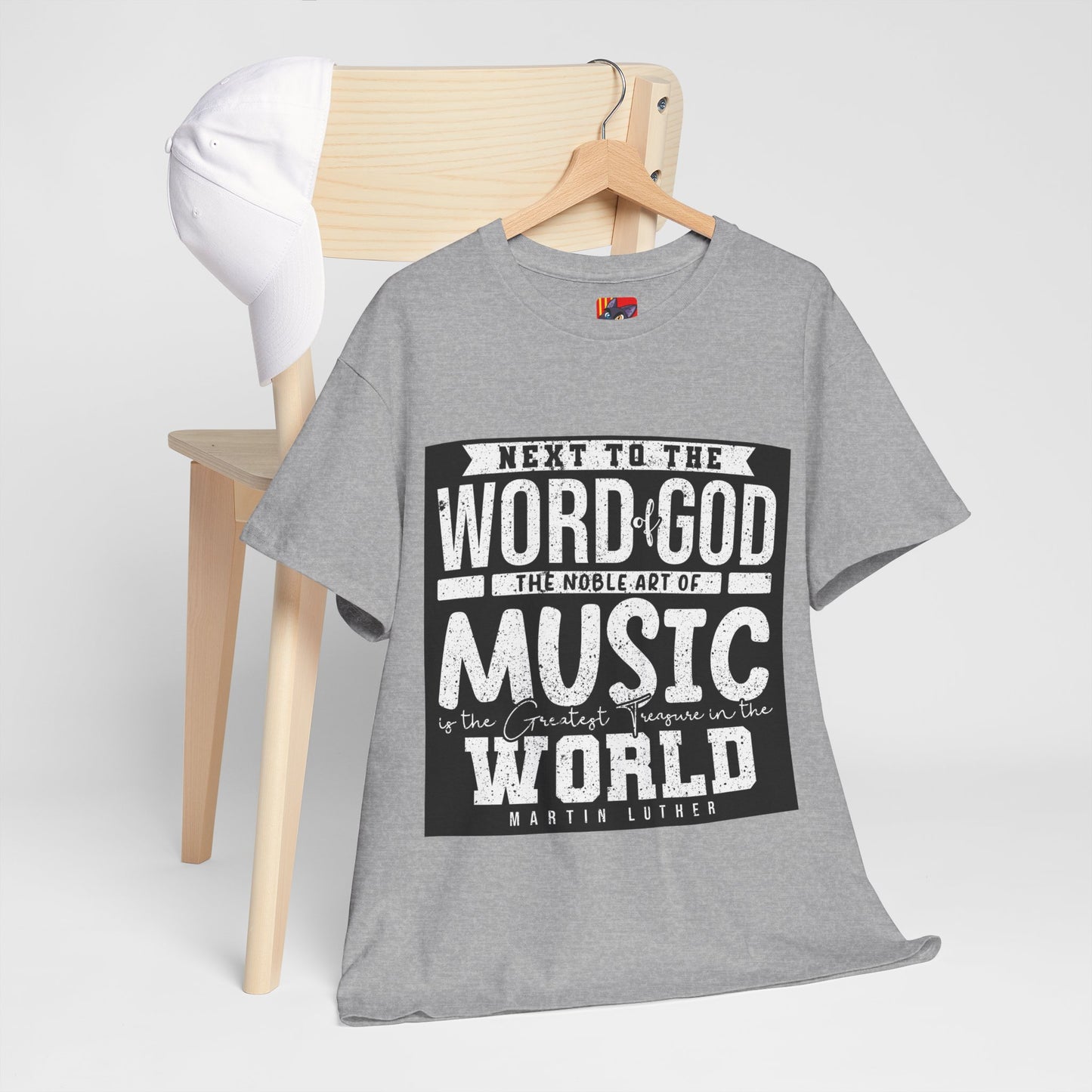 The Language Keeper T-Shirt: Next to the word of god the noble art of music