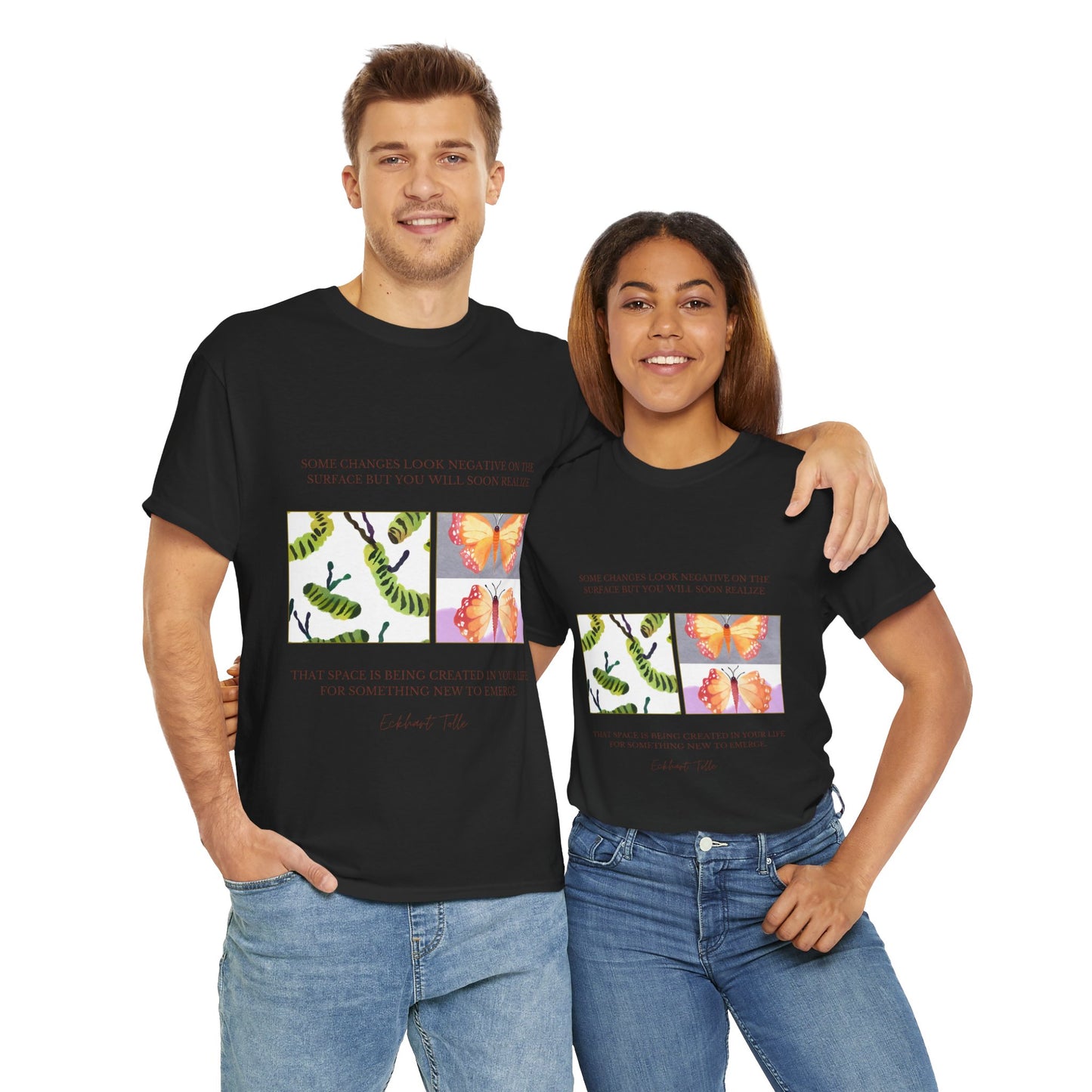 The New Beginnings T-Shirt: Make Room for Growth"Space is being created..." Eckhart Tolle