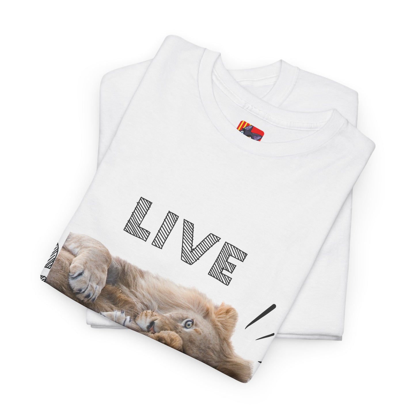 Live and Love: Simple Quote Tee Jack