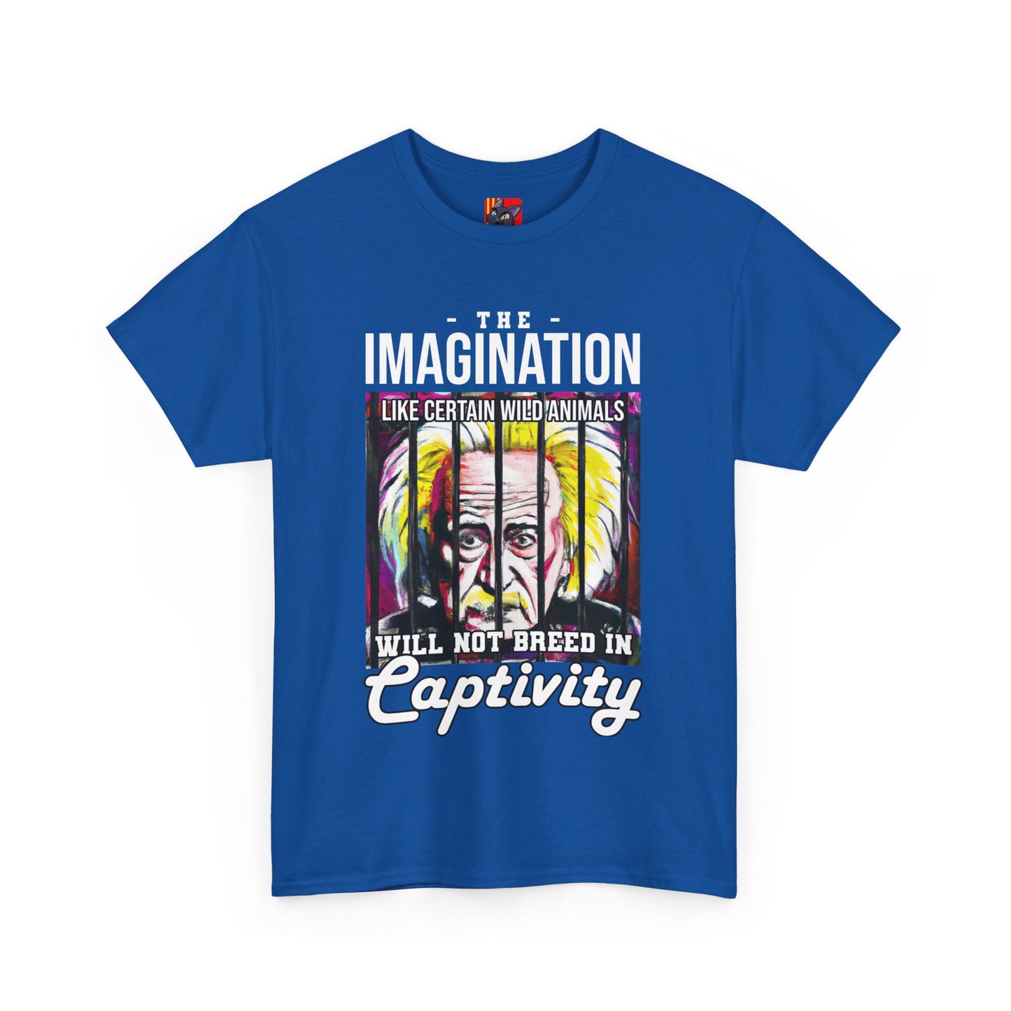 The Curious Mind T-Shirt: The imagination like certain wild animals