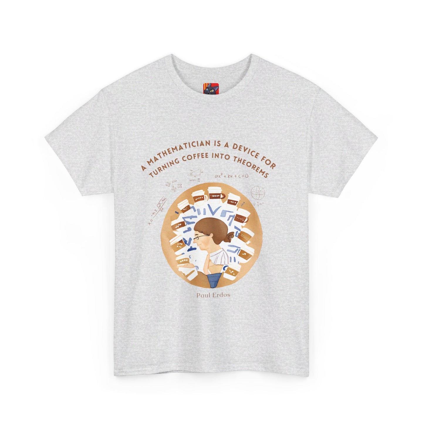 Mathematicians T-shirt: Coffee TheoristsMath/Literature Coffee Quotes