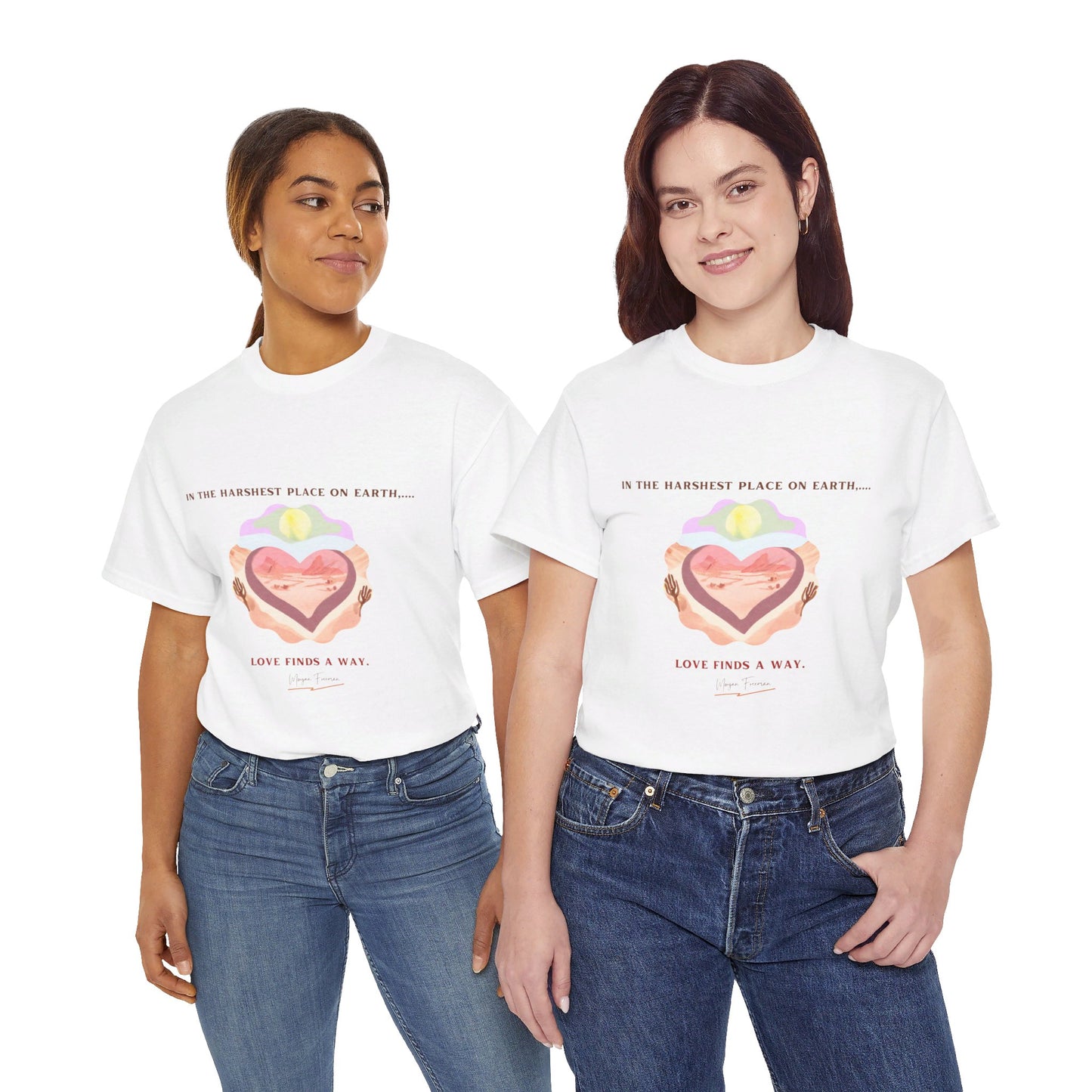 The Love Fighter T-Shirt: Love Conquers All"Love finds a way" Morgan Freeman