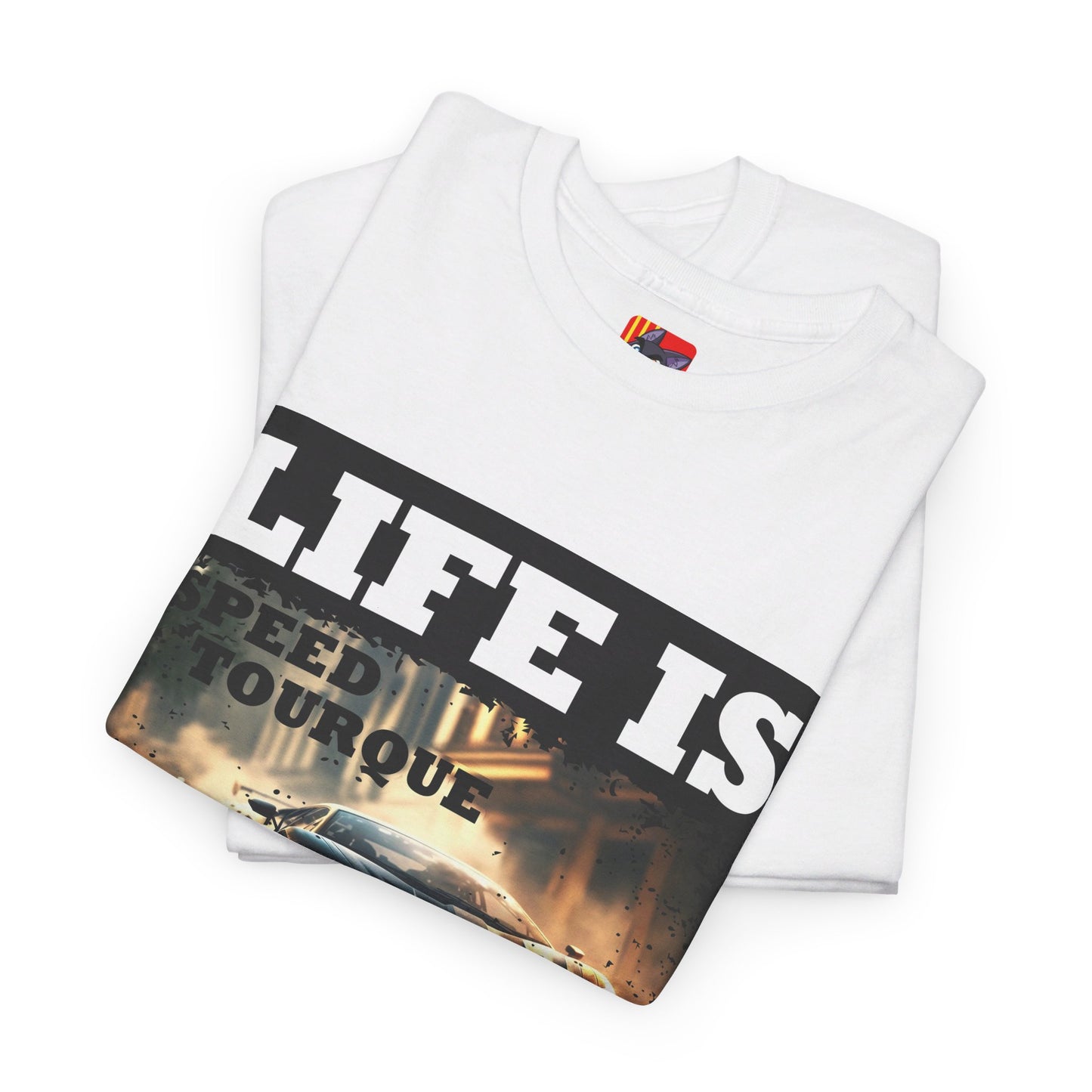 The Free Spirit T-Shirt: Life is speed tourque balance and a middle finger to death Jack