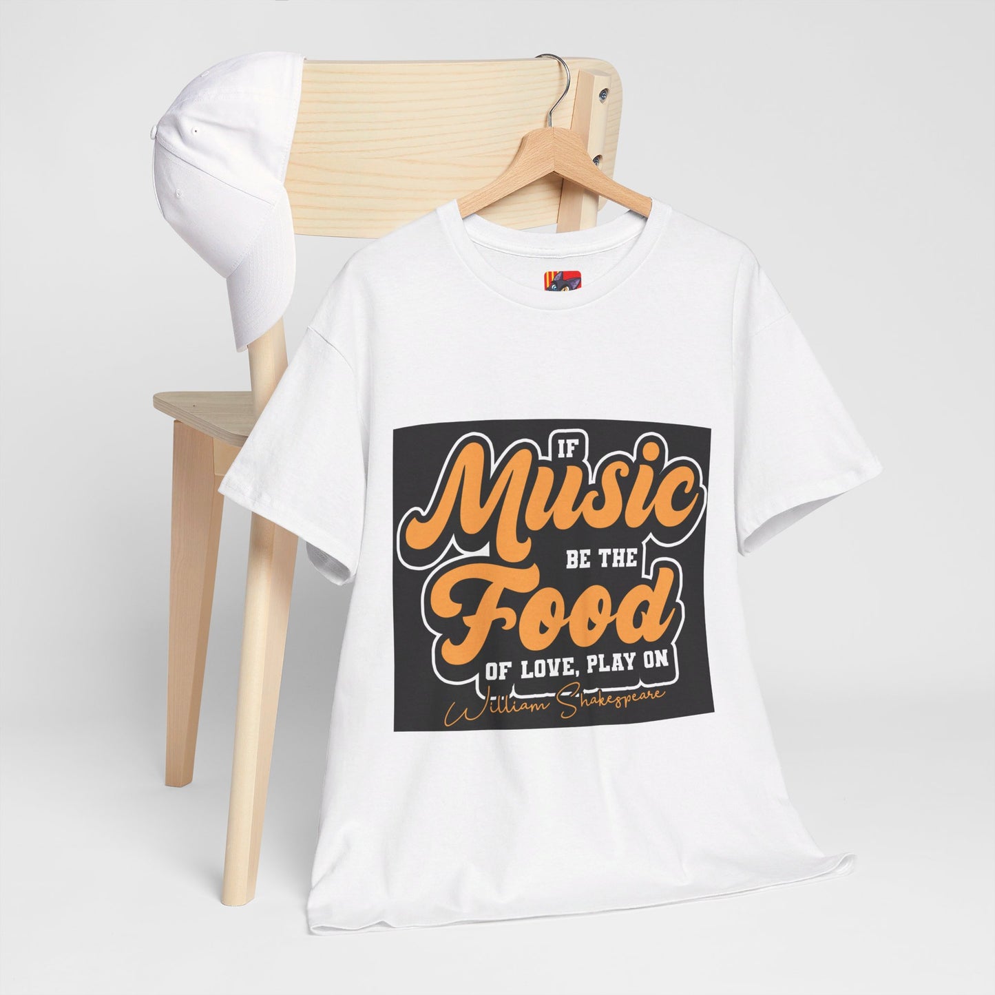 The Free Spirit T-Shirt: If music be the food of love, play on William Shakespeare