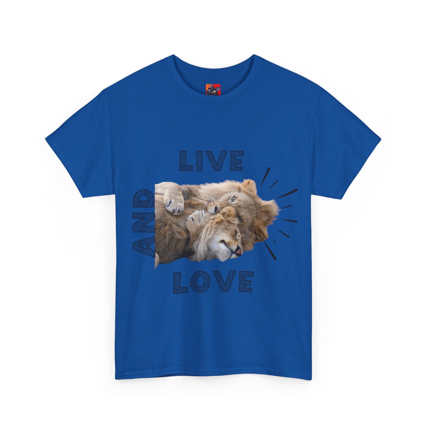 Live and Love: Simple Quote Tee Jack