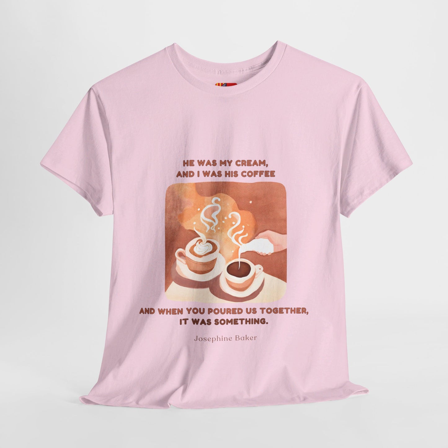 You & Me & Coffee Romantic Coffee Quotes T-shirt