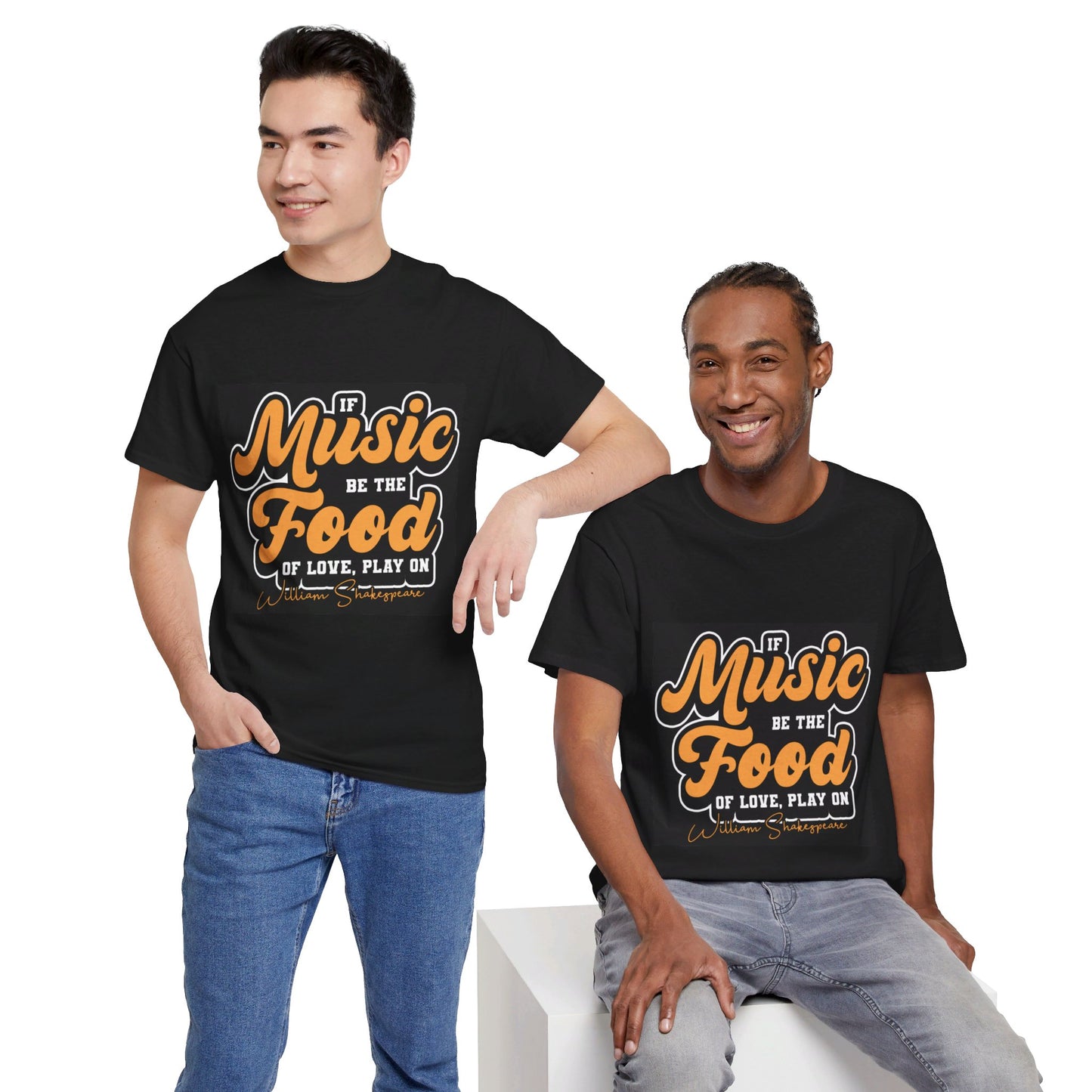 The Free Spirit T-Shirt: If music be the food of love, play on William Shakespeare