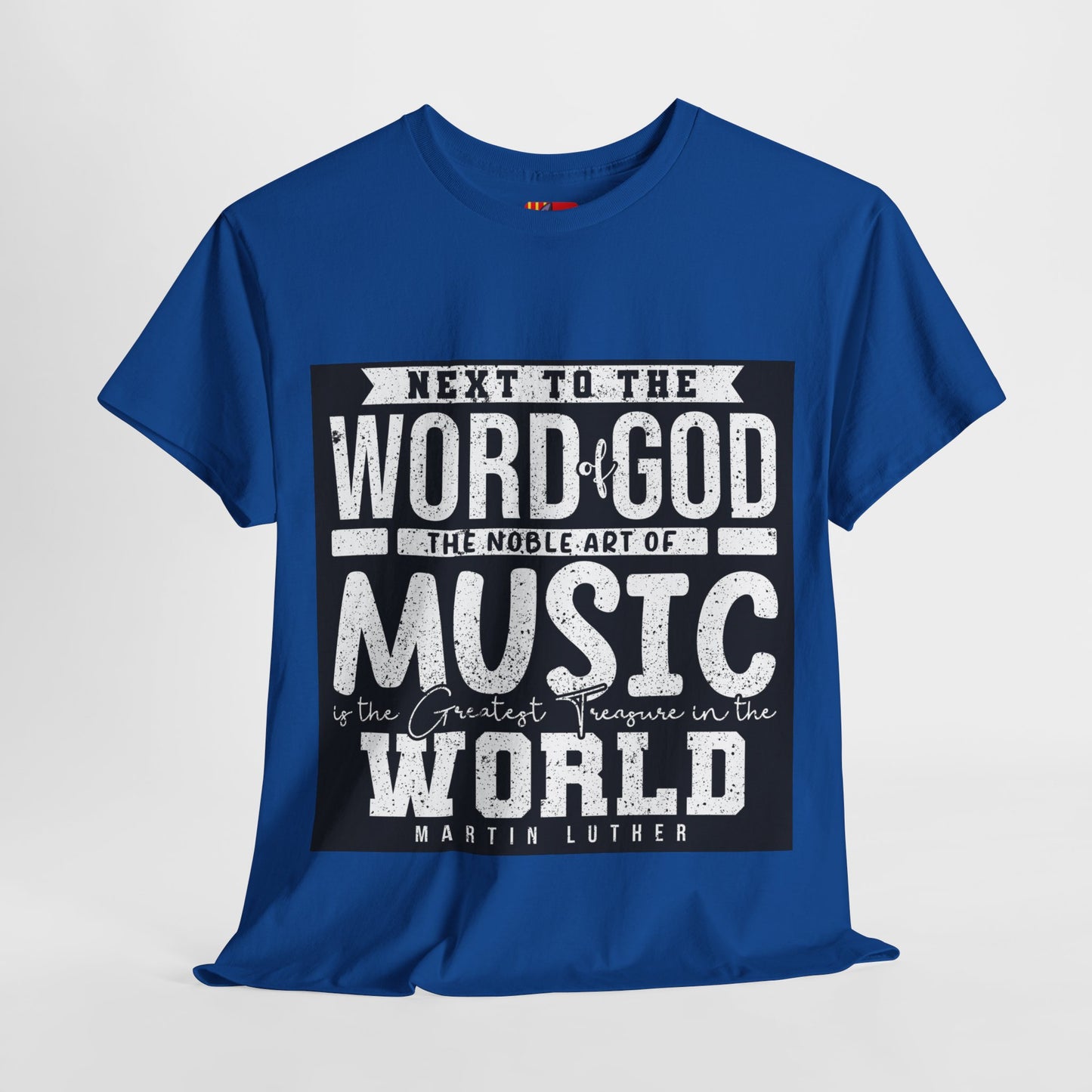 The Language Keeper T-Shirt: Next to the word of god the noble art of music