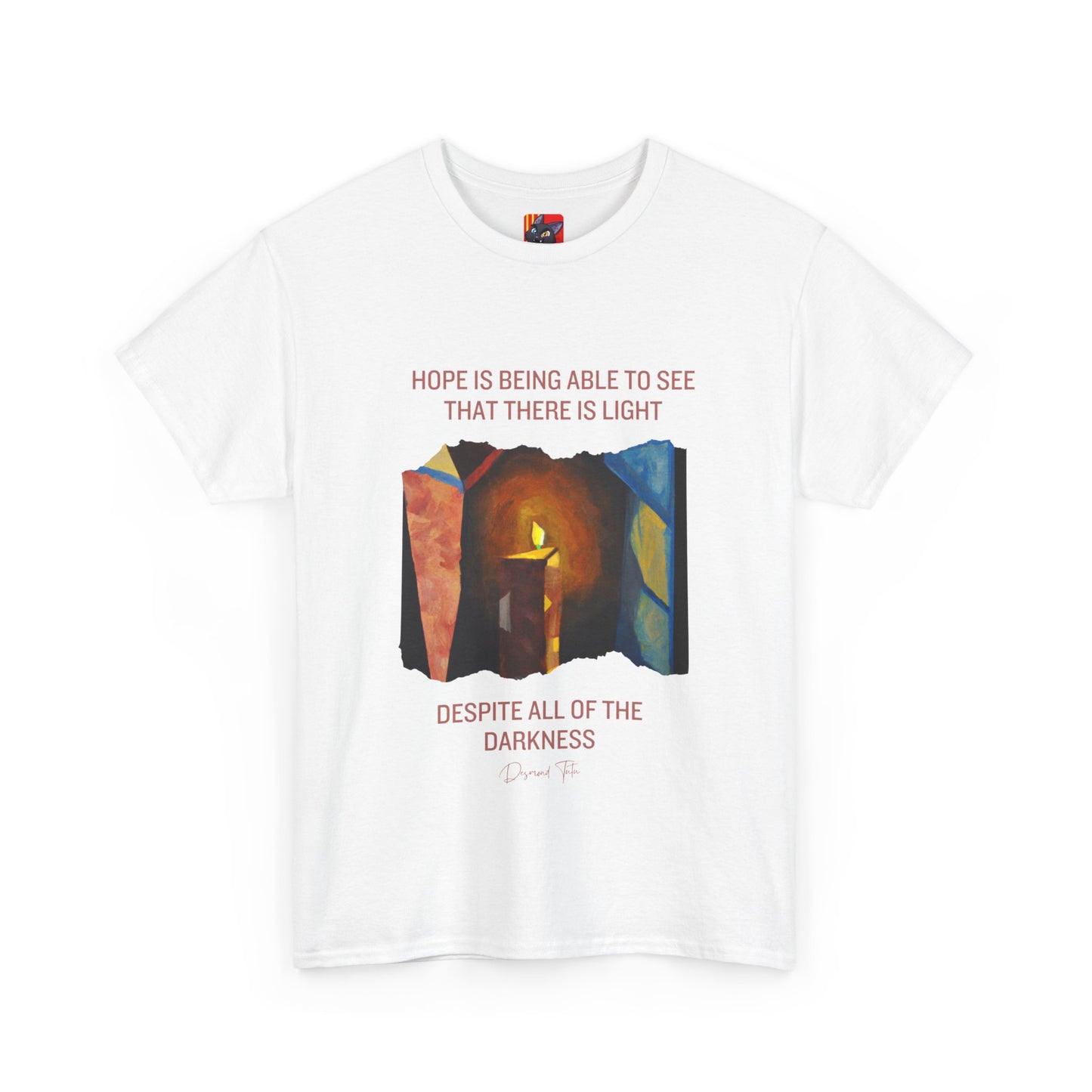 The Light Bringer T-Shirt: Find the Light Within"Hope is seeing light despite darkness" Desmond Tutu