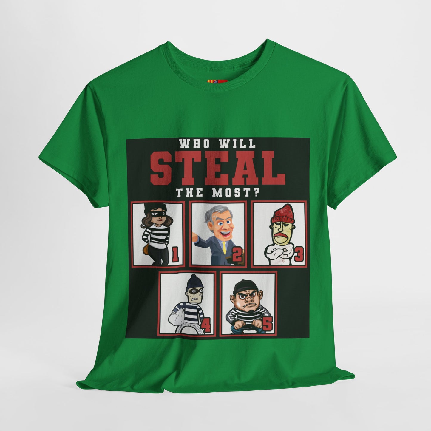The Activist T-Shirt: Who will steal the most
