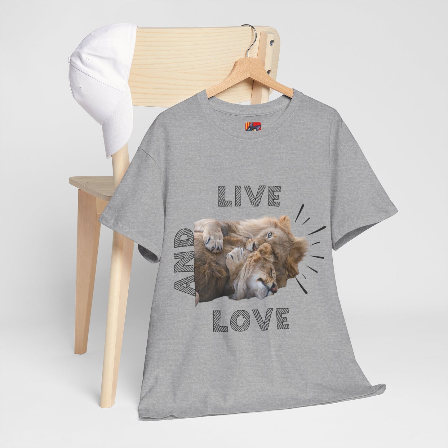 Live and Love: Simple Quote Tee Jack