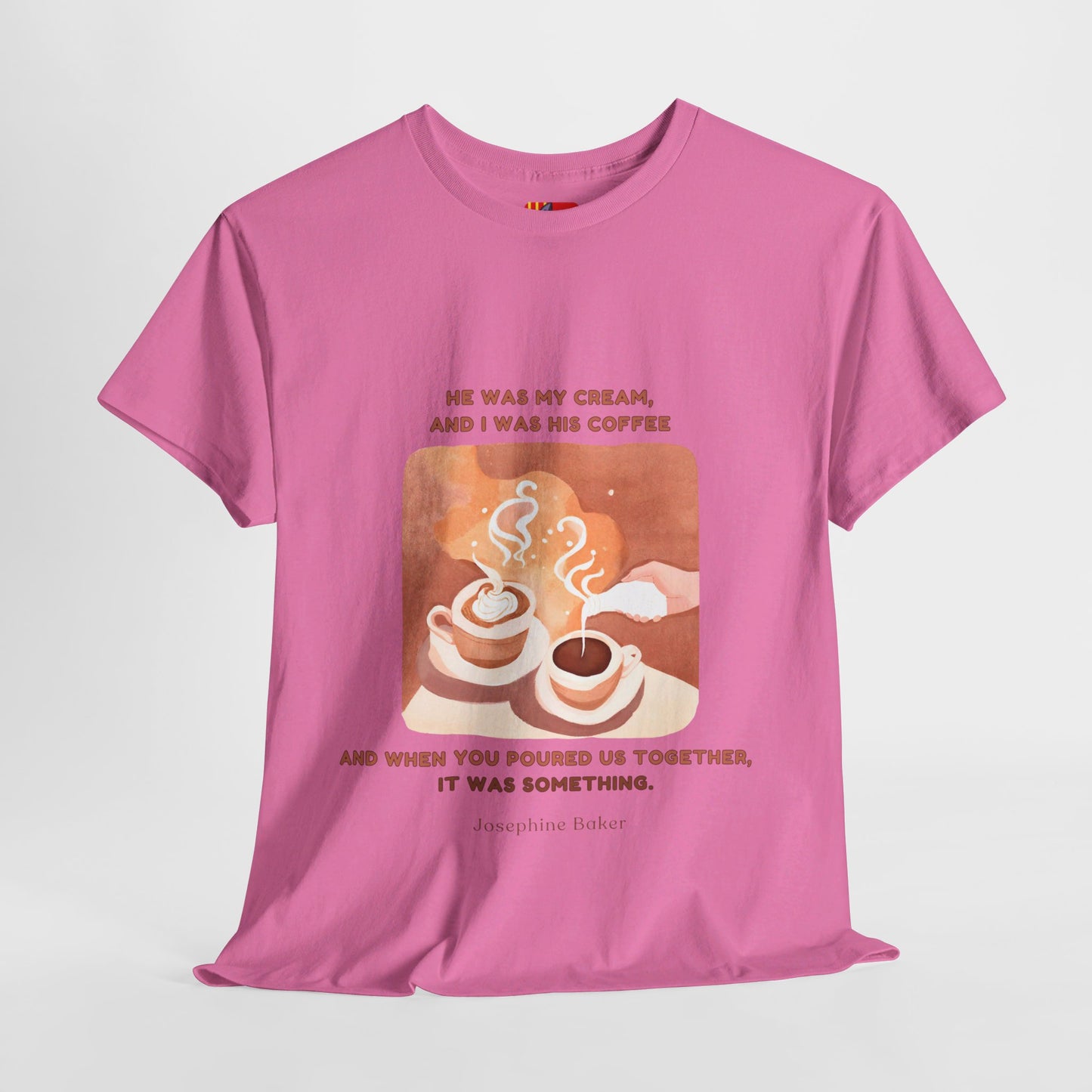 You & Me & Coffee Romantic Coffee Quotes T-shirt