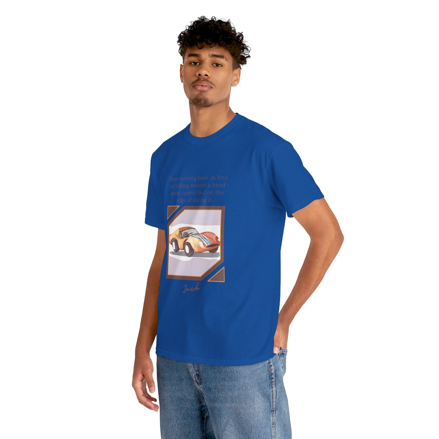 The Thrill Seeker T-Shirt: Live on the Edge "Drifting around a bend..." Jack