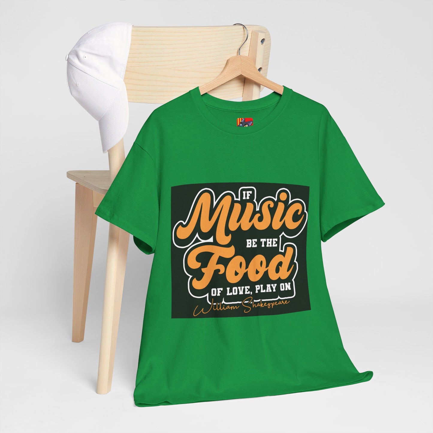 The Free Spirit T-Shirt: If music be the food of love, play on William Shakespeare