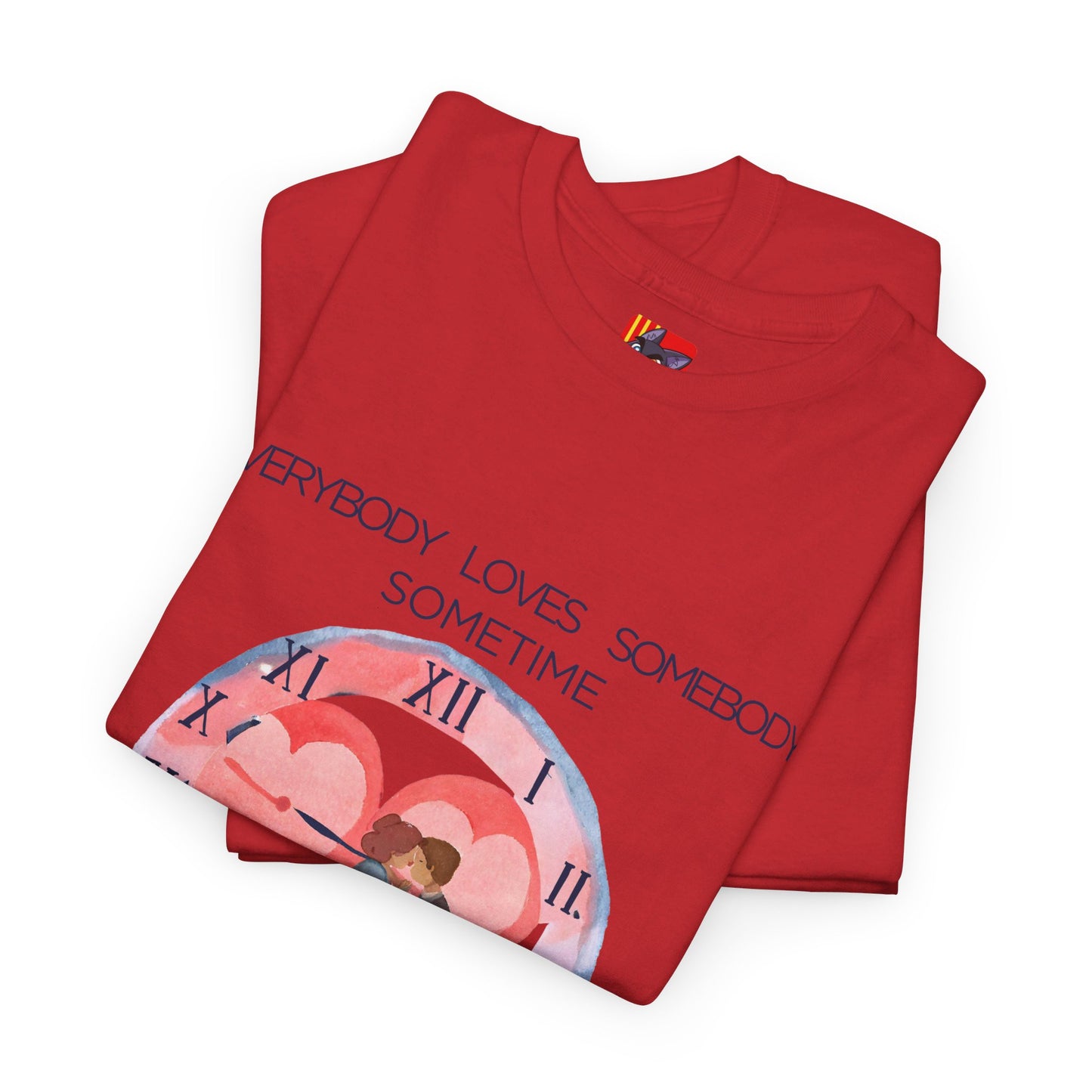 The Universal Love T-Shirt: Love Connects Us"Everybody loves somebody" Dean Martin