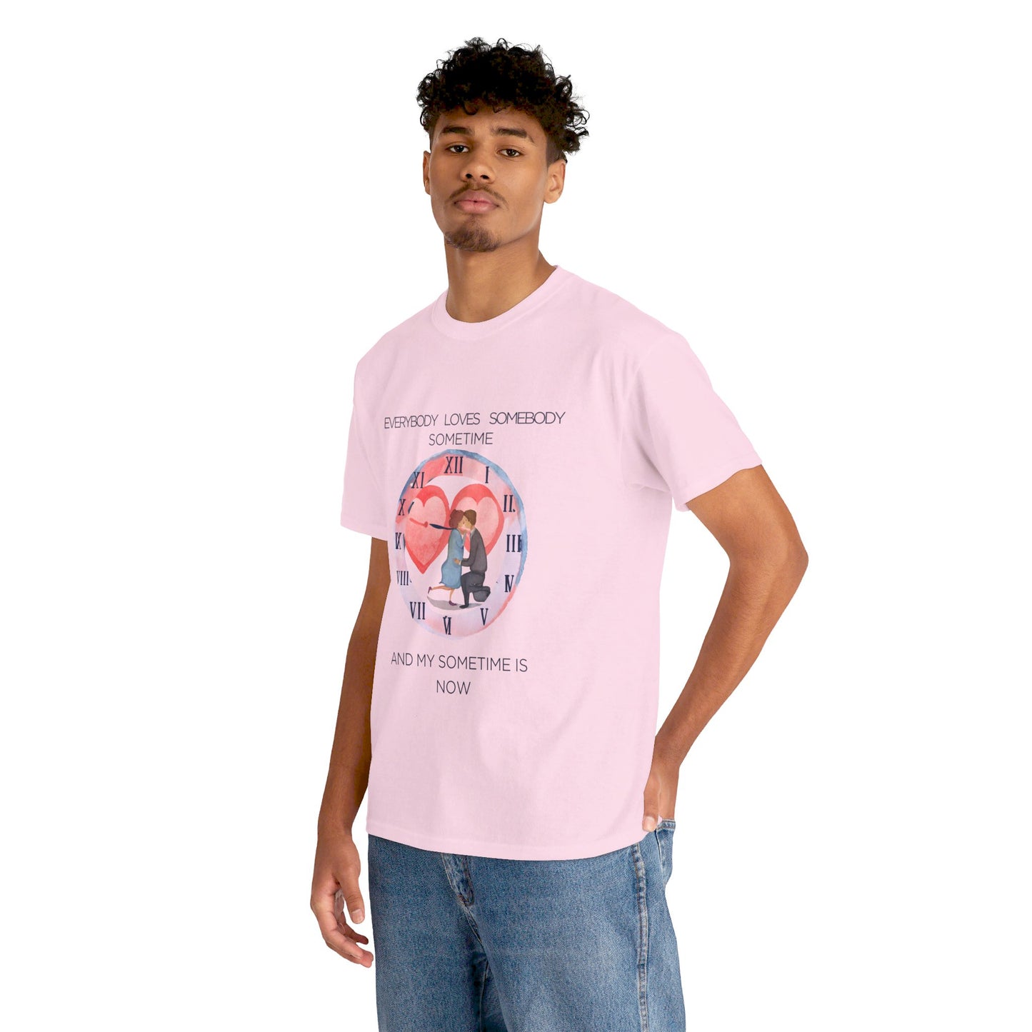 The Universal Love T-Shirt: Love Connects Us"Everybody loves somebody" Dean Martin