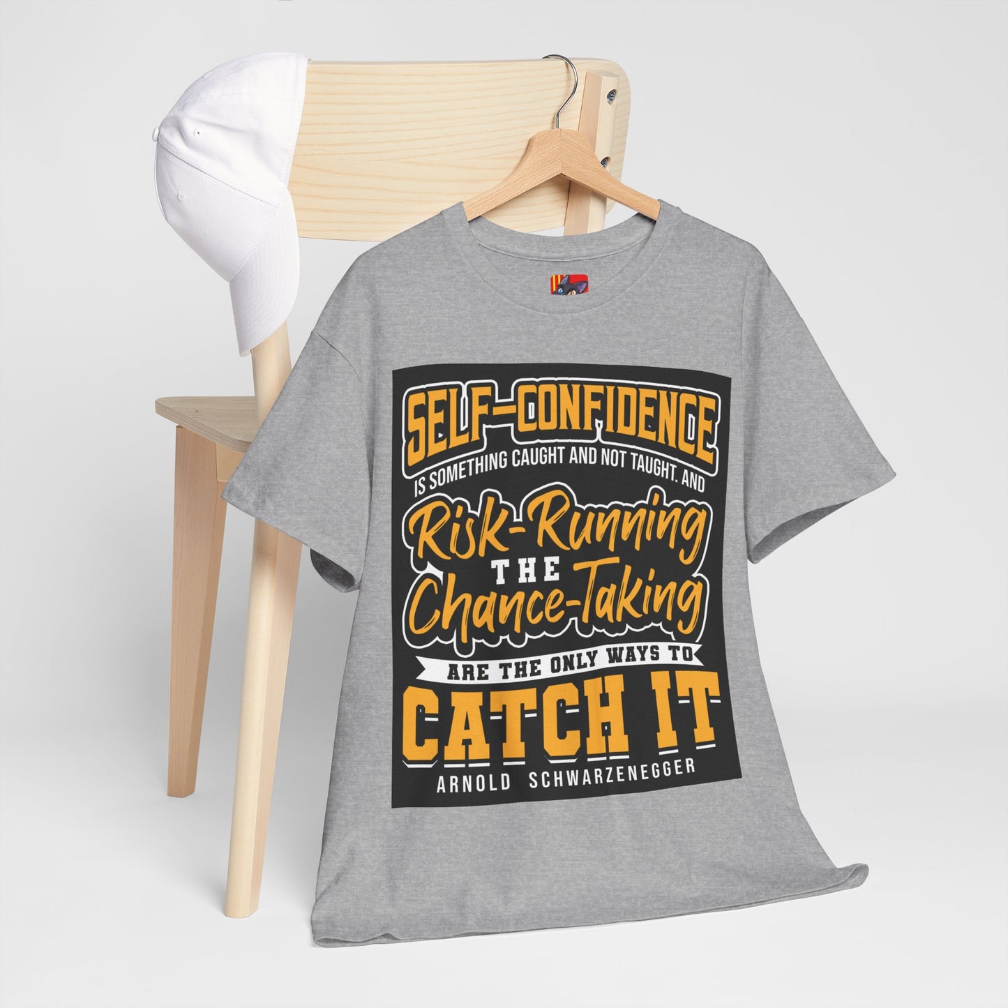 The Adaptable Achiever T-Shirt: Self-confidence is something caught and not taught