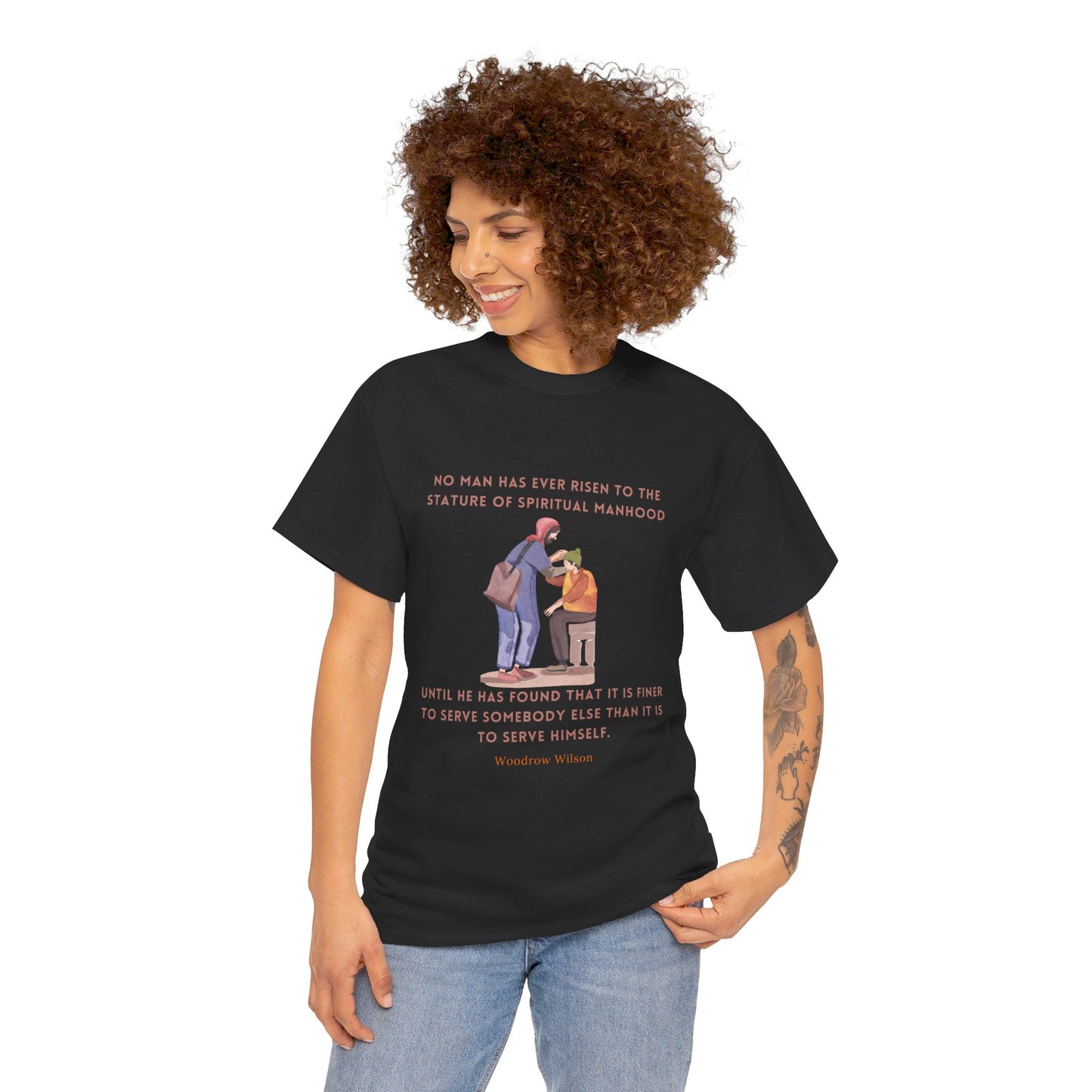 Serve with GreatnessSelflessness & Leadership T-shirt