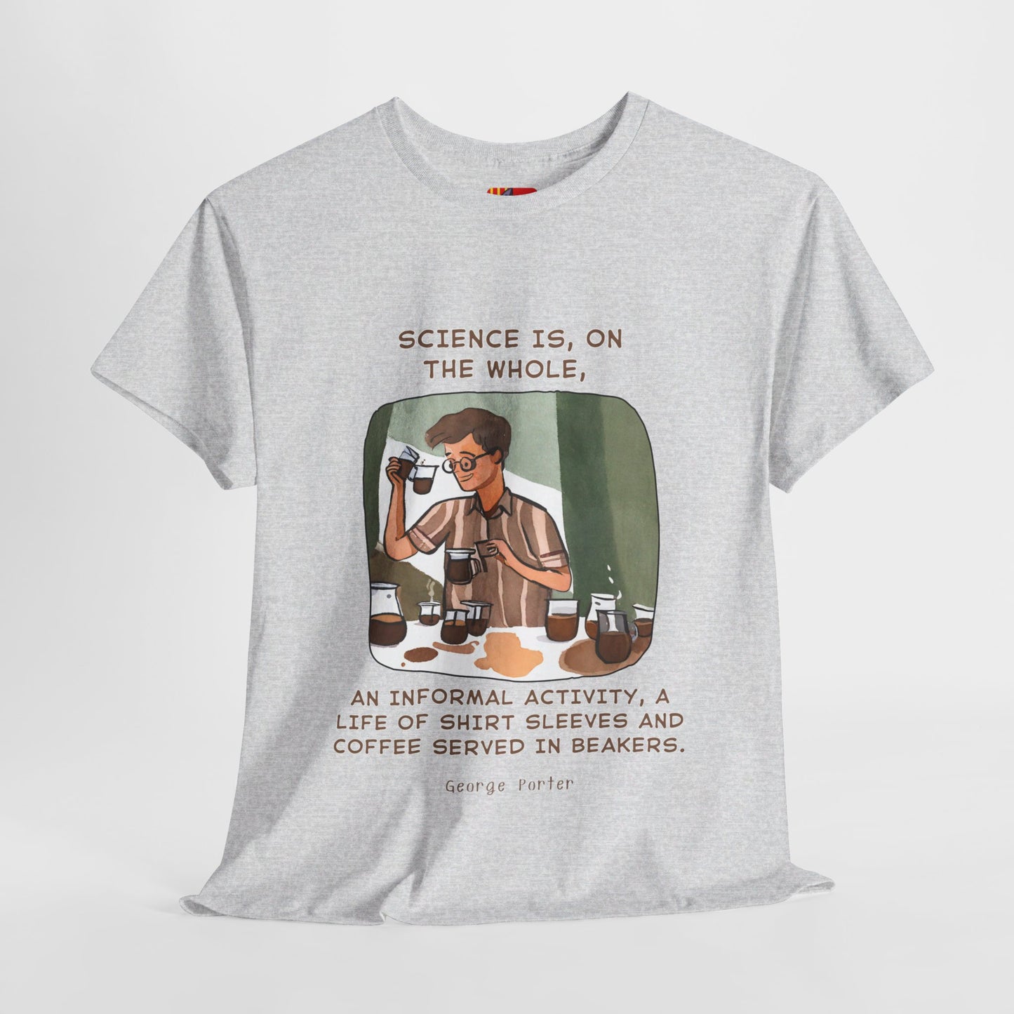 Science Runs on Coffee General Coffee Love T-shirt