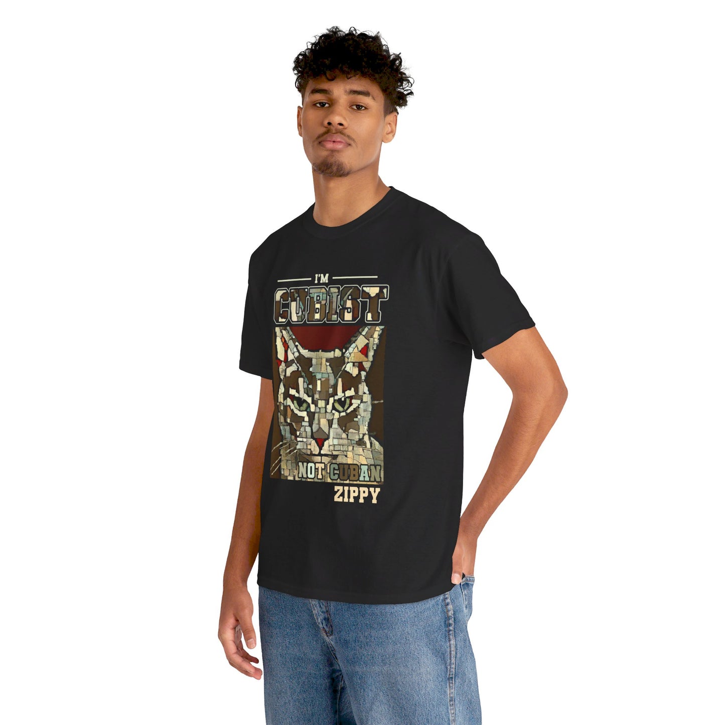 The Critical Thinker T-Shirt: I'm cubist not cuban zippy Jack