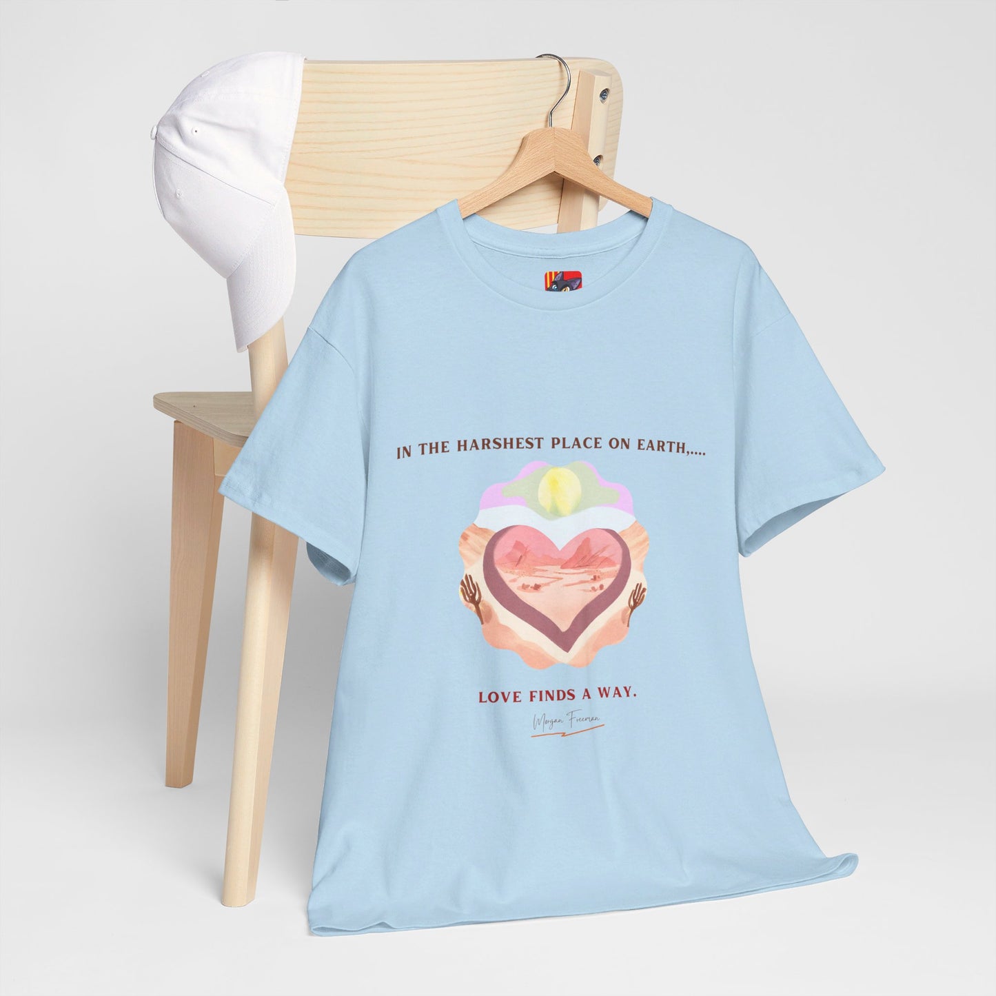 The Love Fighter T-Shirt: Love Conquers All"Love finds a way" Morgan Freeman