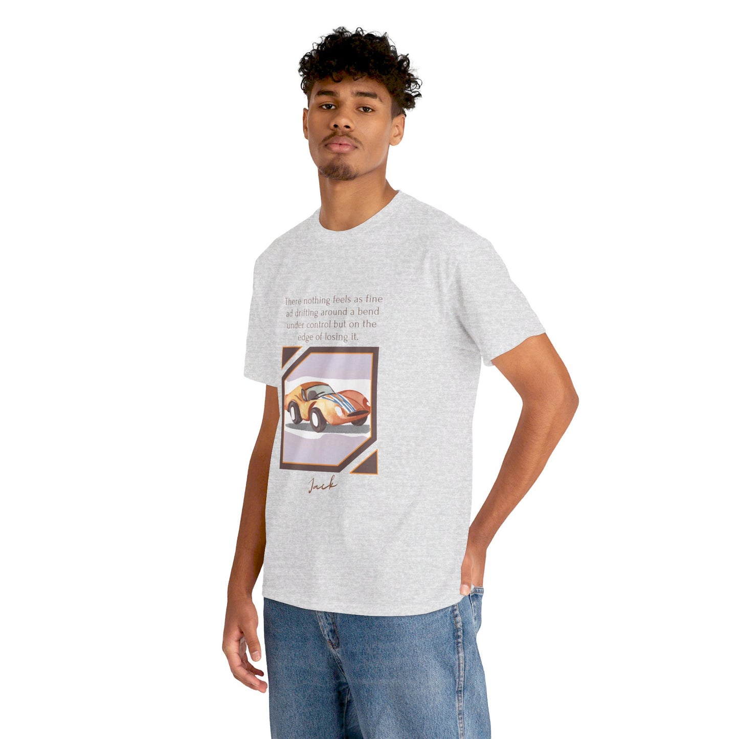 The Thrill Seeker T-Shirt: Live on the Edge "Drifting around a bend..." Jack