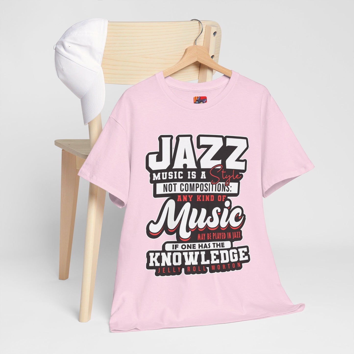 The History Buff T-Shirt: Jazz music is a style not composition Jelly Roll Morton