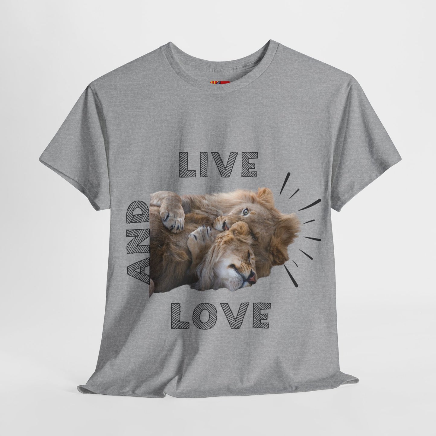 Live and Love: Simple Quote Tee Jack