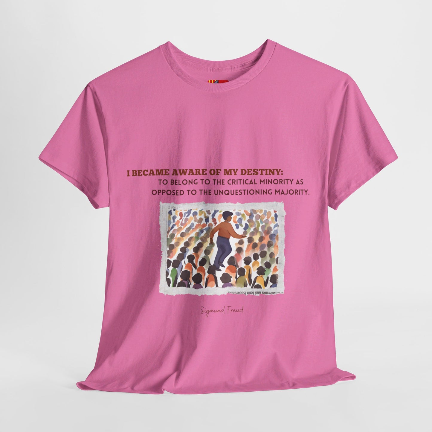 The Dissenter T-Shirt: Question Authority"Critical minority... unquestioning majority"