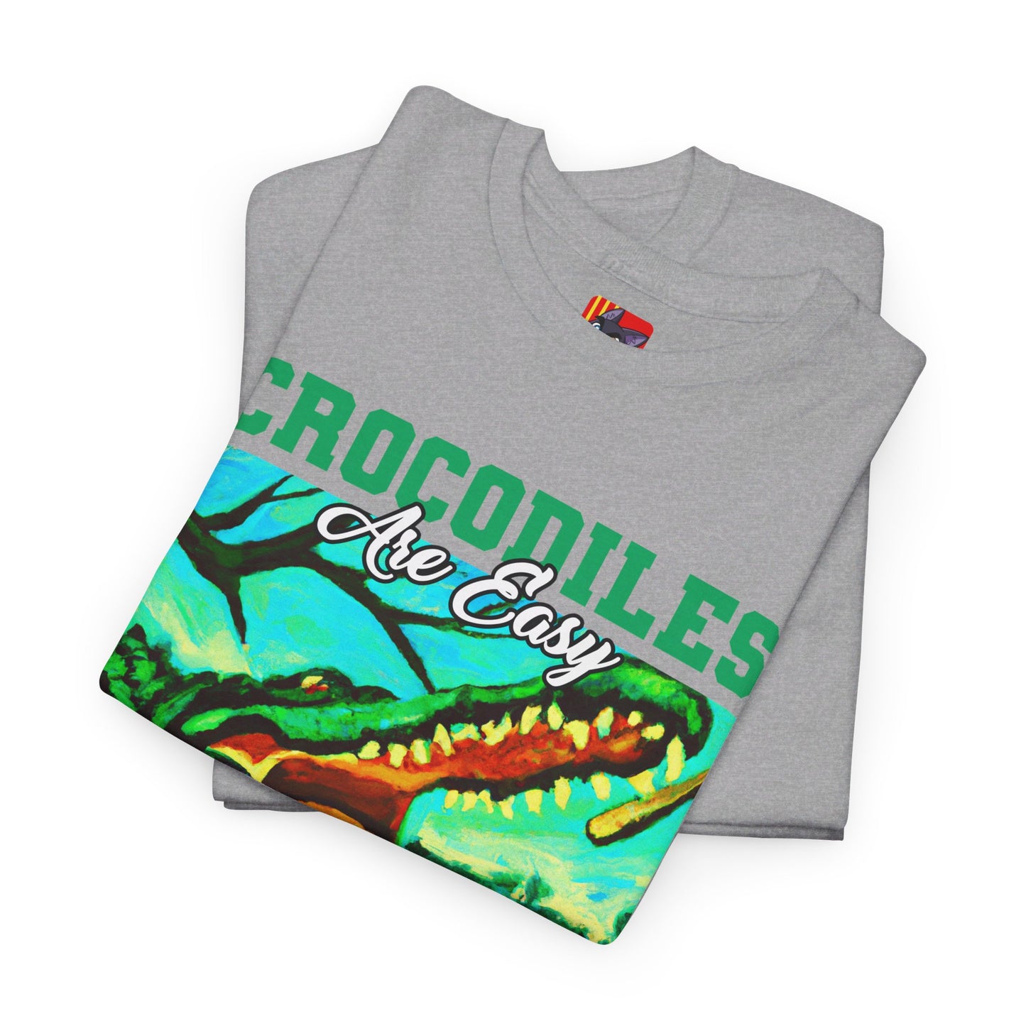 The Critical Thinker T-Shirt: Crocodiles are easy they try to kill you Steve Irwin