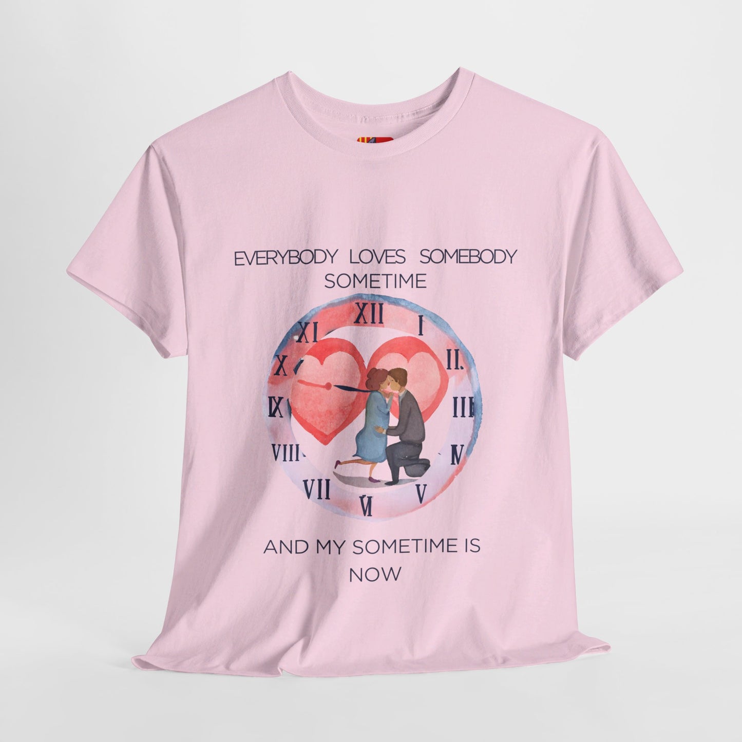 The Universal Love T-Shirt: Love Connects Us"Everybody loves somebody" Dean Martin