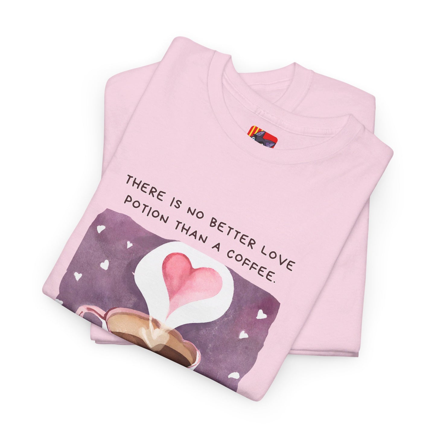 Coffee: The Love Potion (Cute & Playful) Romantic Coffee Quotes T-shirt