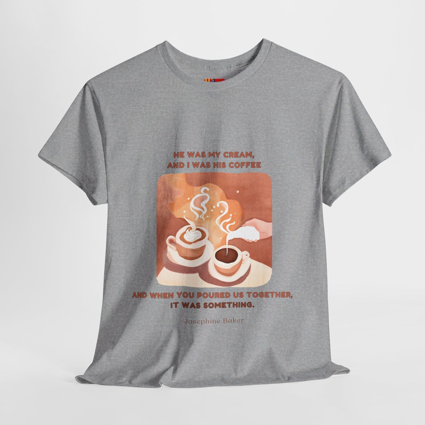 You & Me & Coffee Romantic Coffee Quotes T-shirt