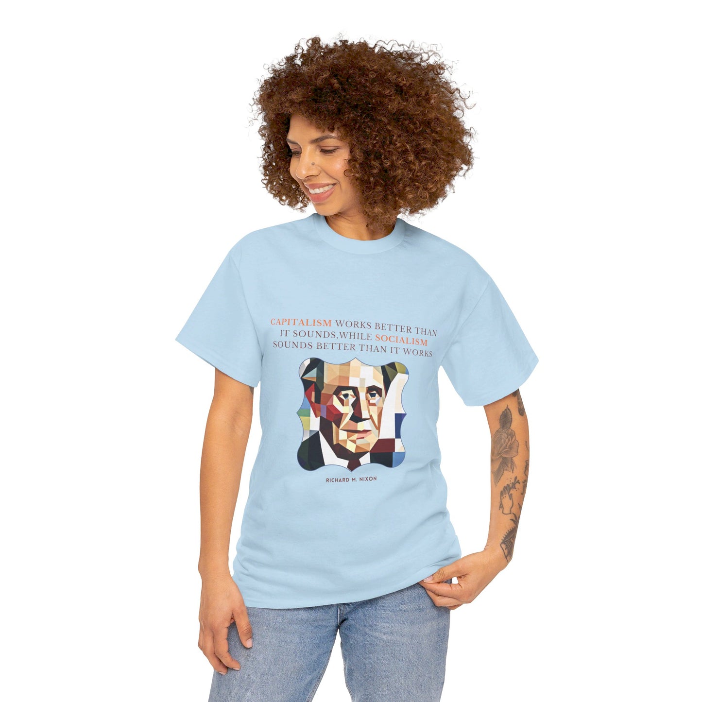 Action Over IdeologyTaking Initiative T-shirt