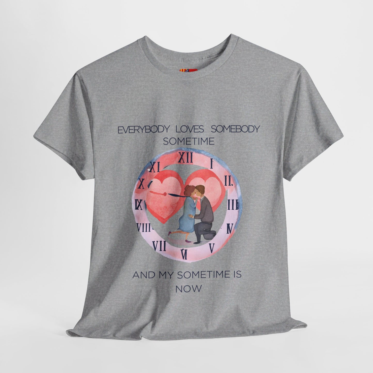 The Universal Love T-Shirt: Love Connects Us"Everybody loves somebody" Dean Martin