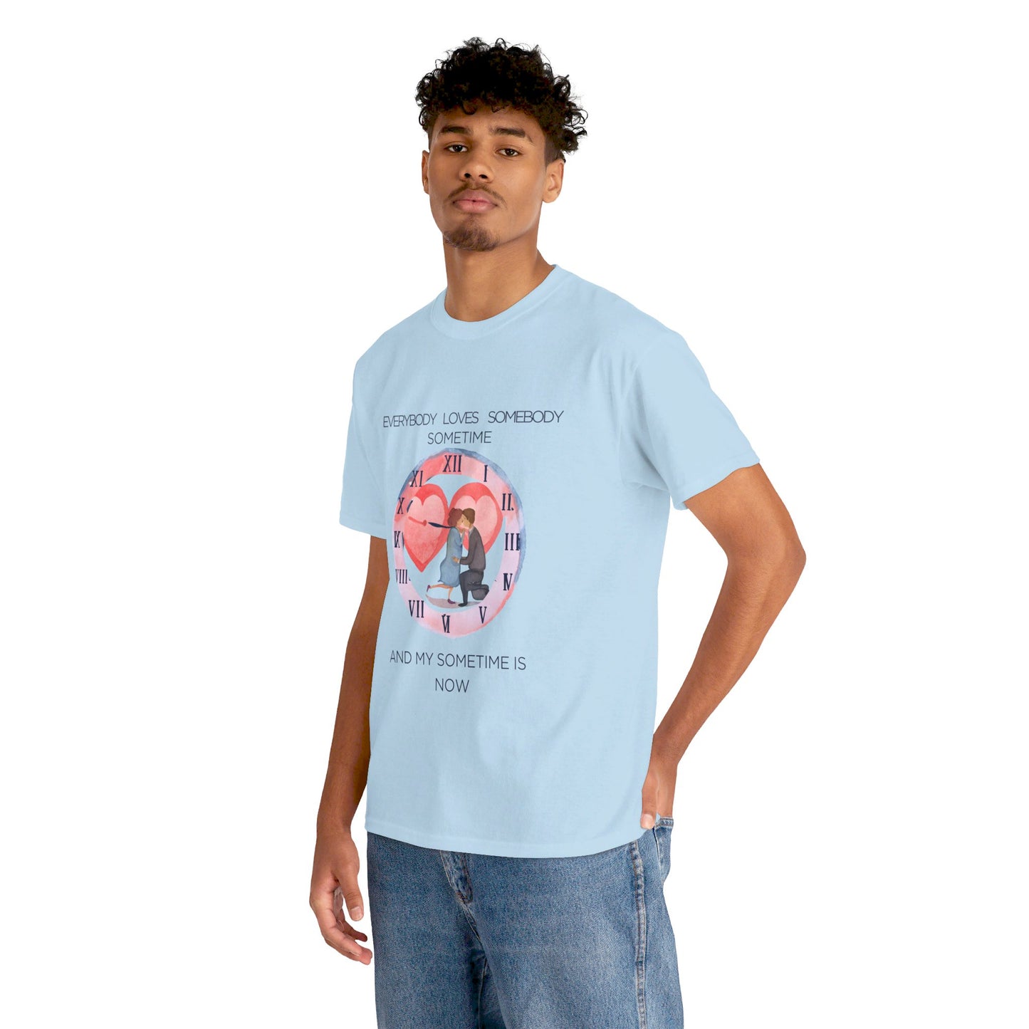 The Universal Love T-Shirt: Love Connects Us"Everybody loves somebody" Dean Martin