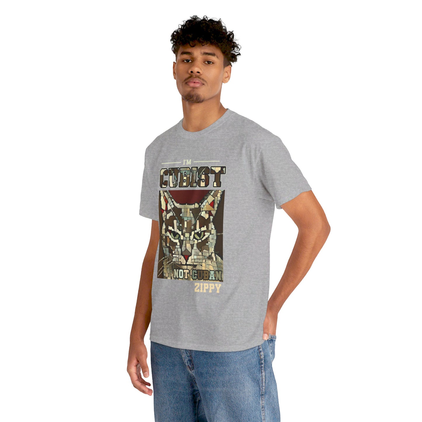 The Critical Thinker T-Shirt: I'm cubist not cuban zippy Jack