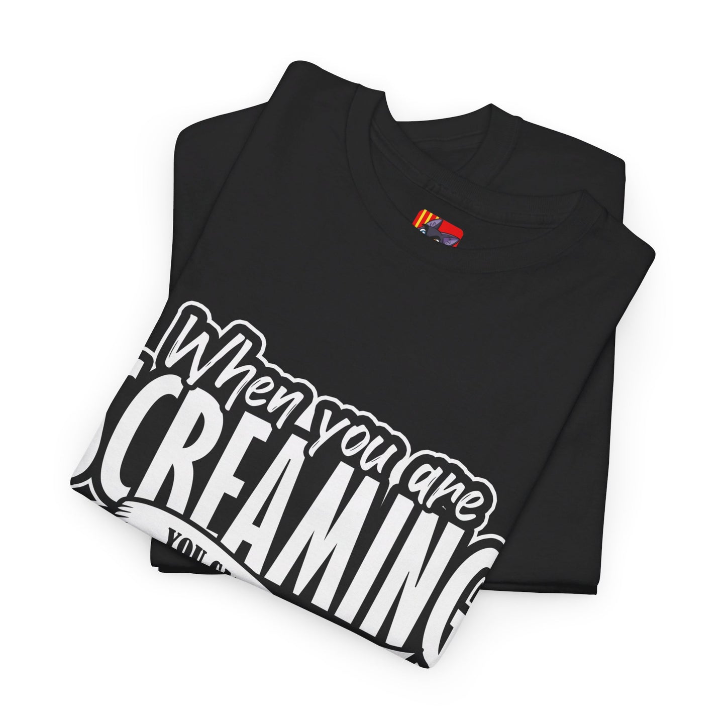 The Authentic Self T-Shirt: When you are screaming you can't hear anything Jack