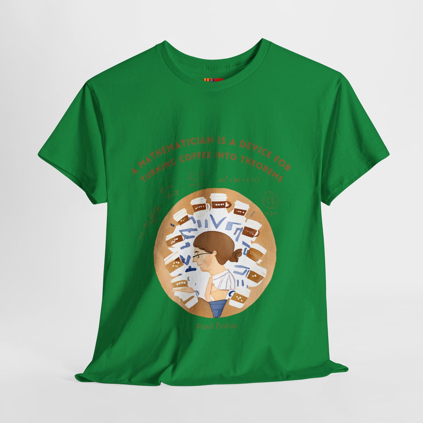 Mathematicians T-shirt: Coffee TheoristsMath/Literature Coffee Quotes