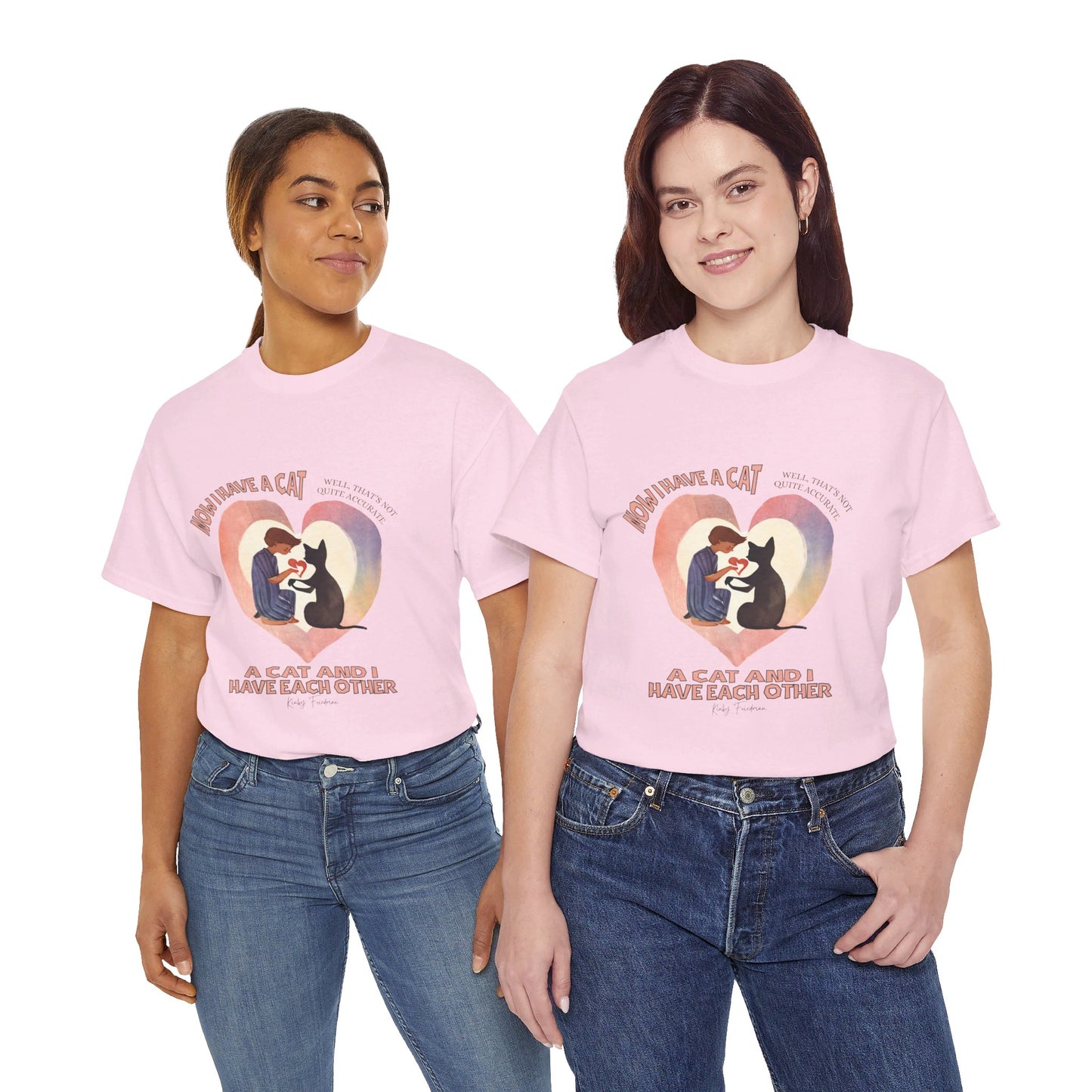 The Feline Partnership T-Shirt: We Own Each Other"Cat and I have each other" Kinky Friedman