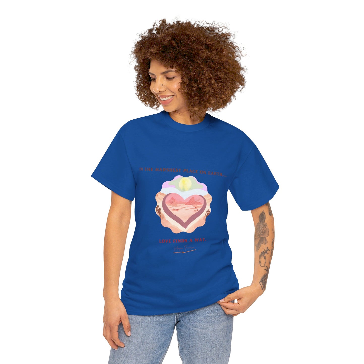 The Love Fighter T-Shirt: Love Conquers All"Love finds a way" Morgan Freeman