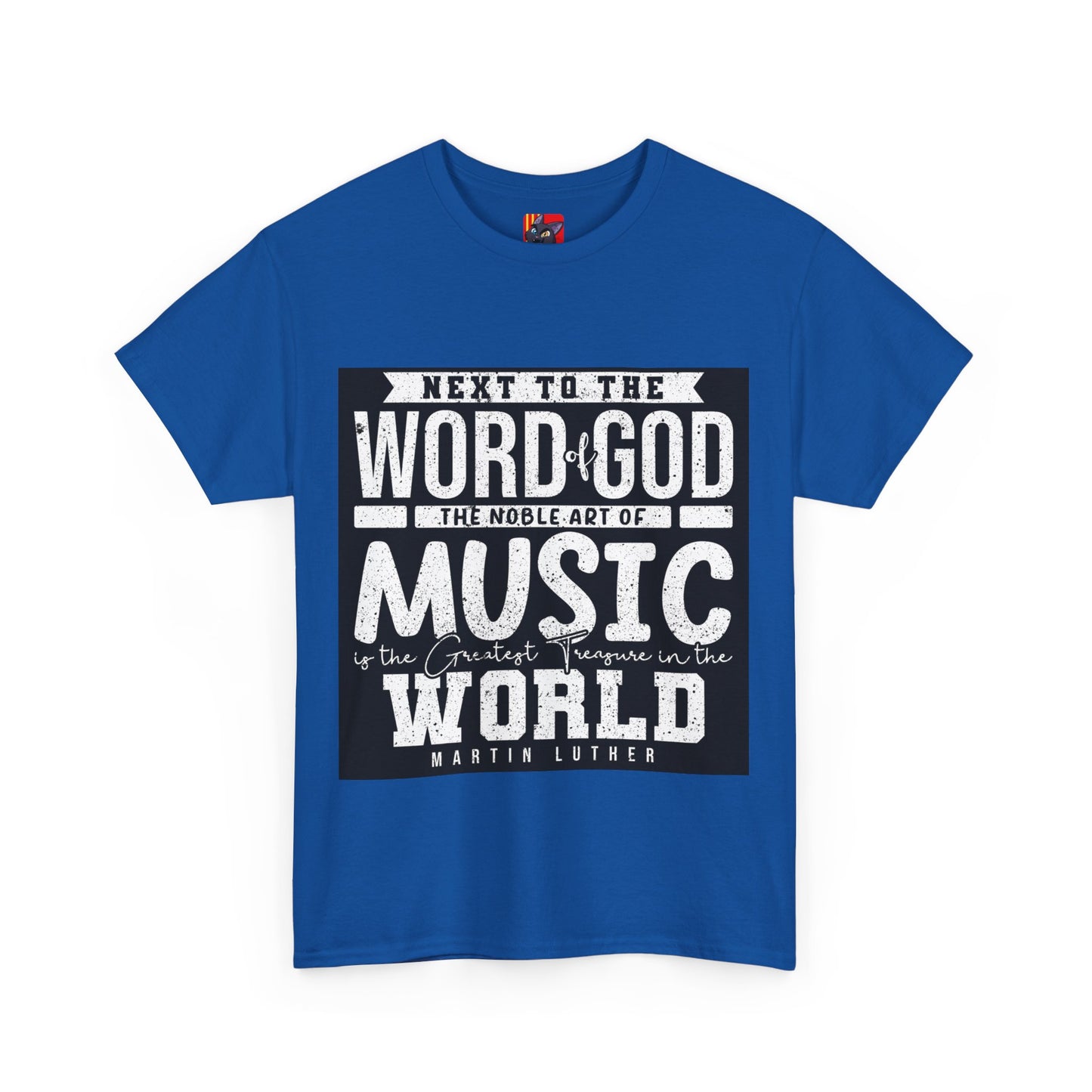 The Language Keeper T-Shirt: Next to the word of god the noble art of music