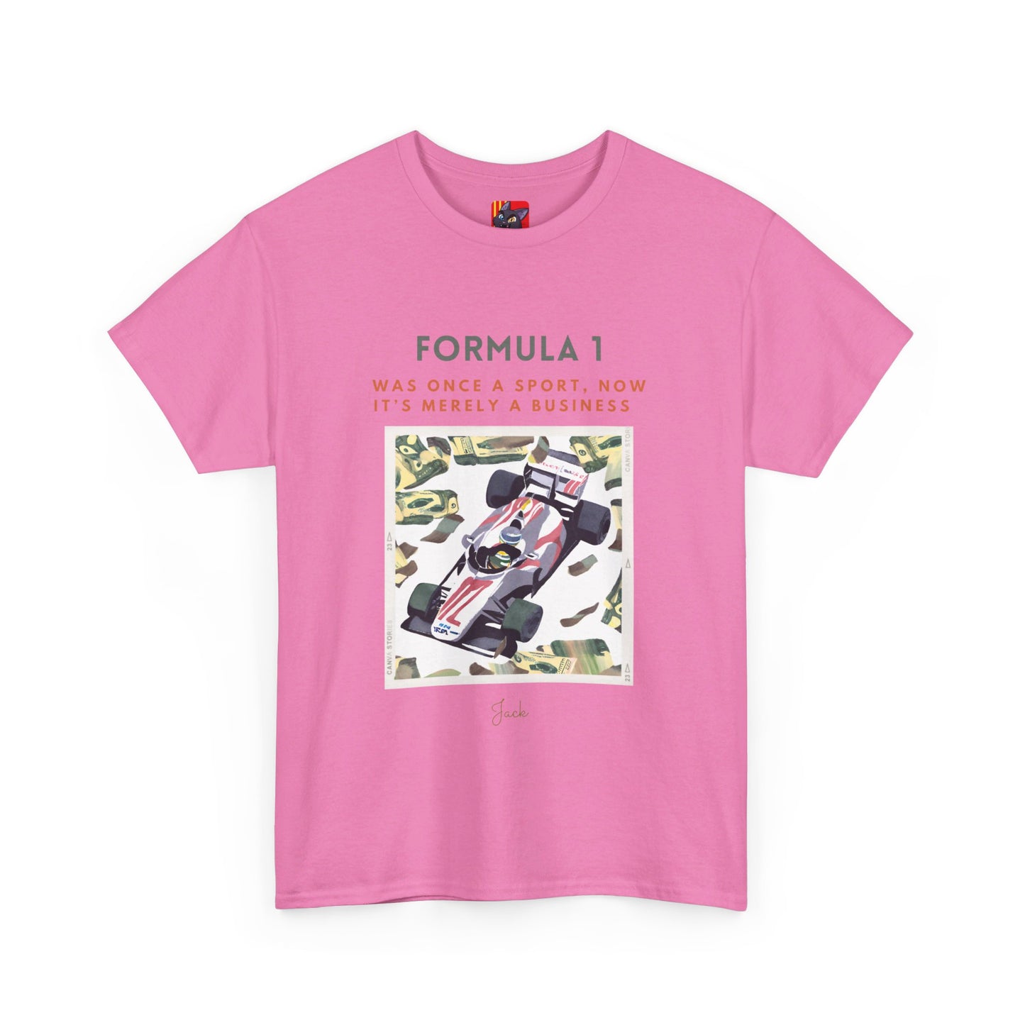 The Racing Purist T-Shirt: The Essence of Racing"Formula 1... a sport..." Jack